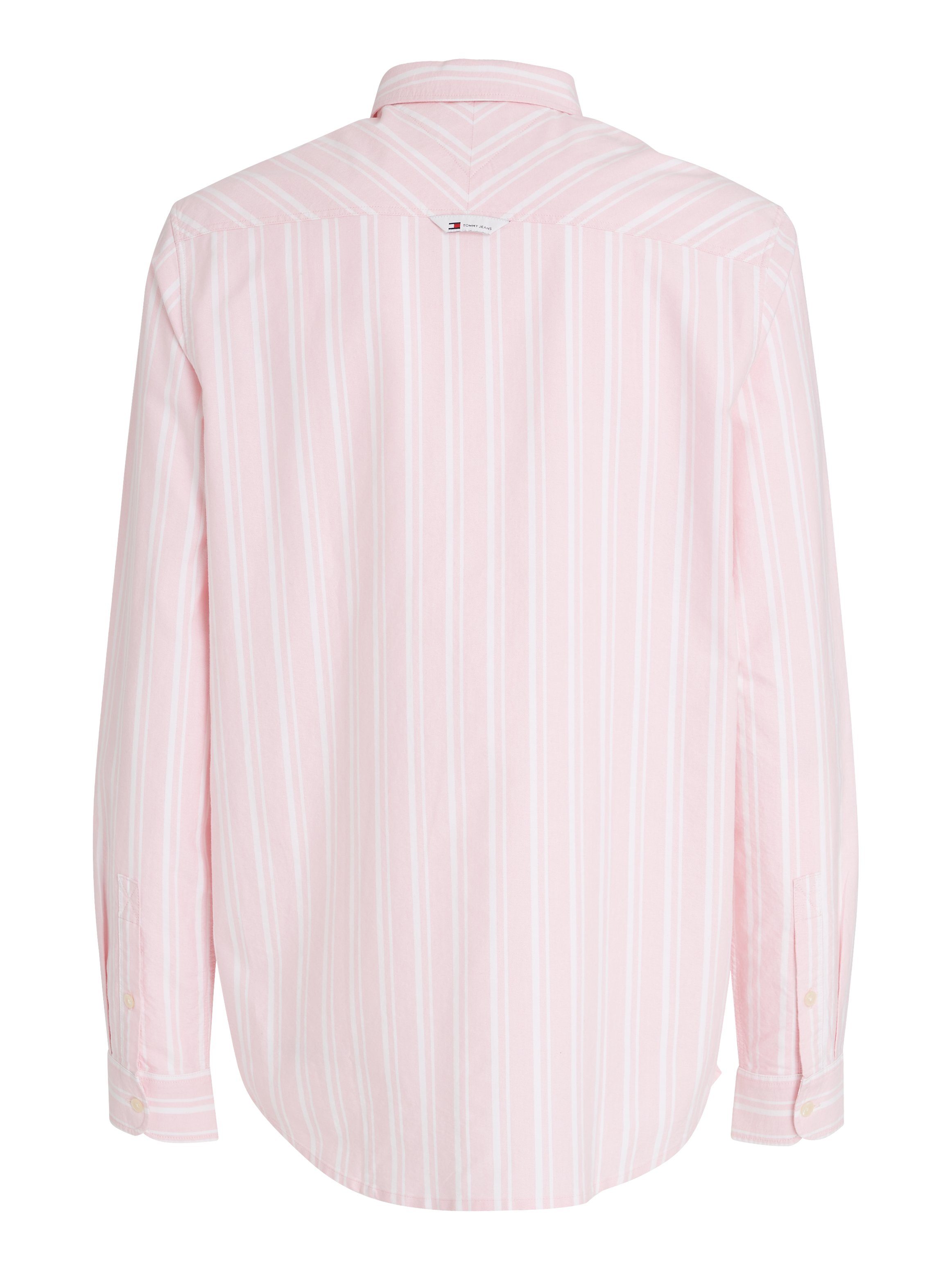 TOMMY JEANS Overhemd met lange mouwen TJM REG OXFORD STRIPE SHIRT