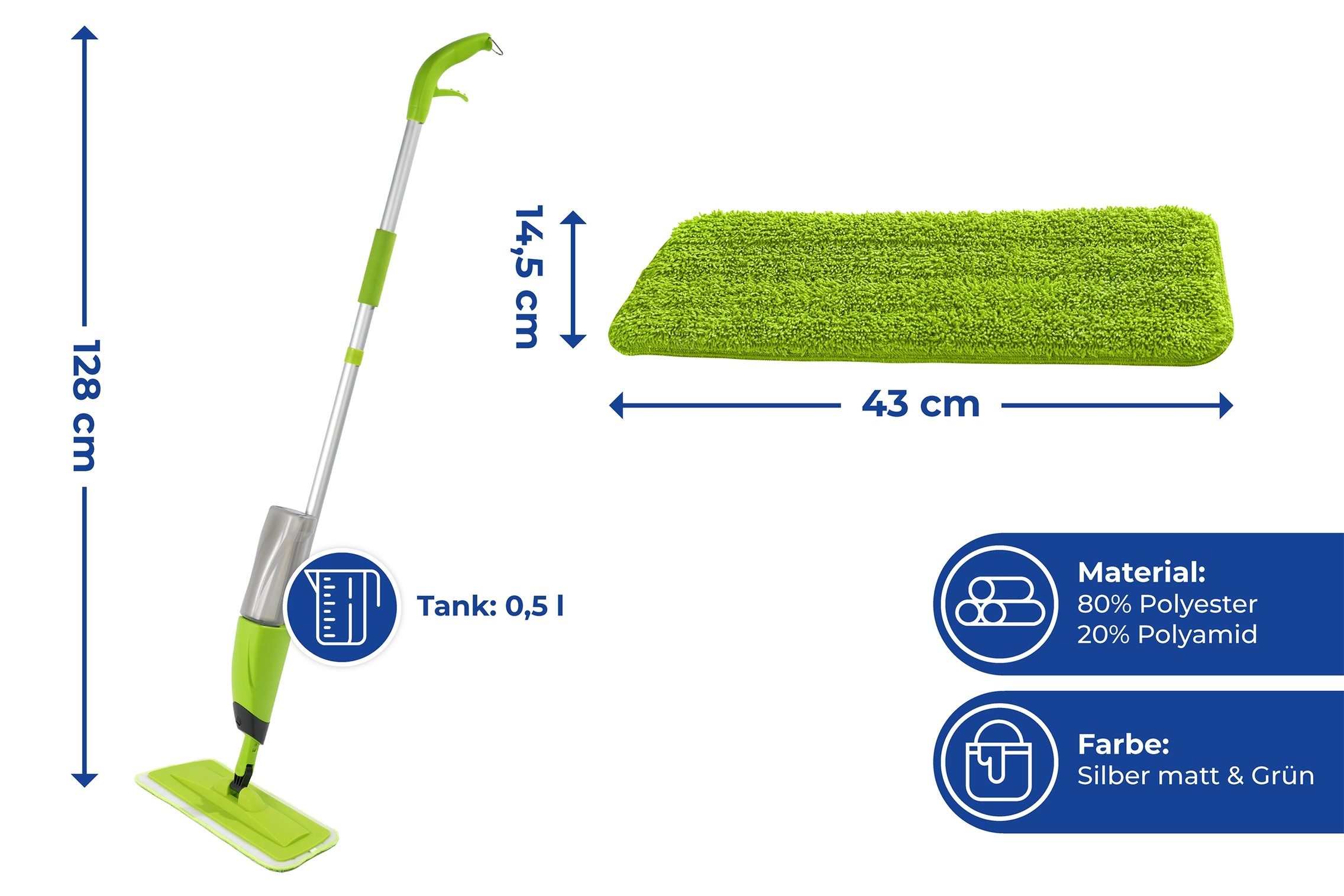 Maximex Sproeiwisser Spray-Mop