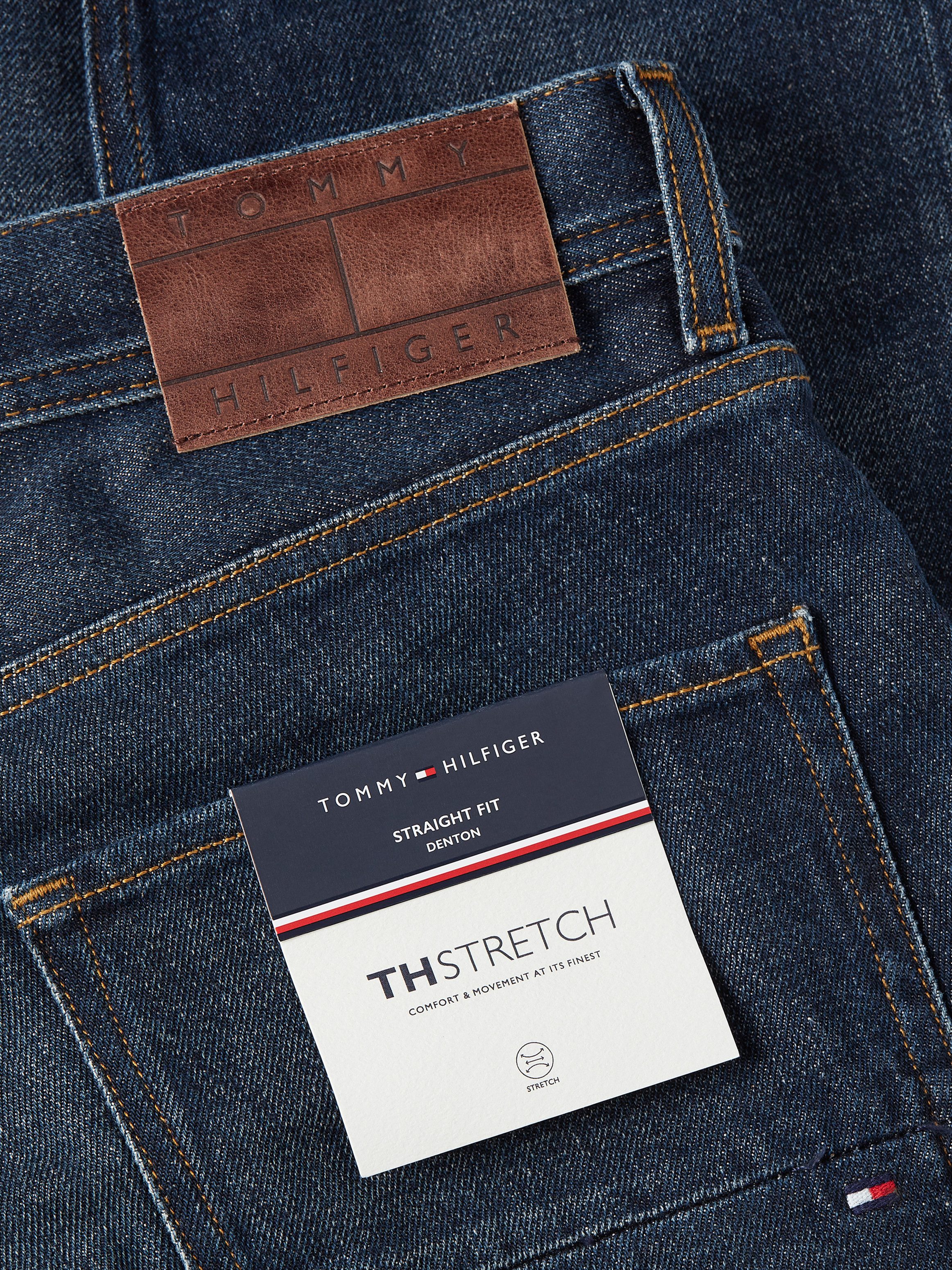 Tommy Hilfiger Straight jeans STRAIGHT DENTON STR CREST INDIGO