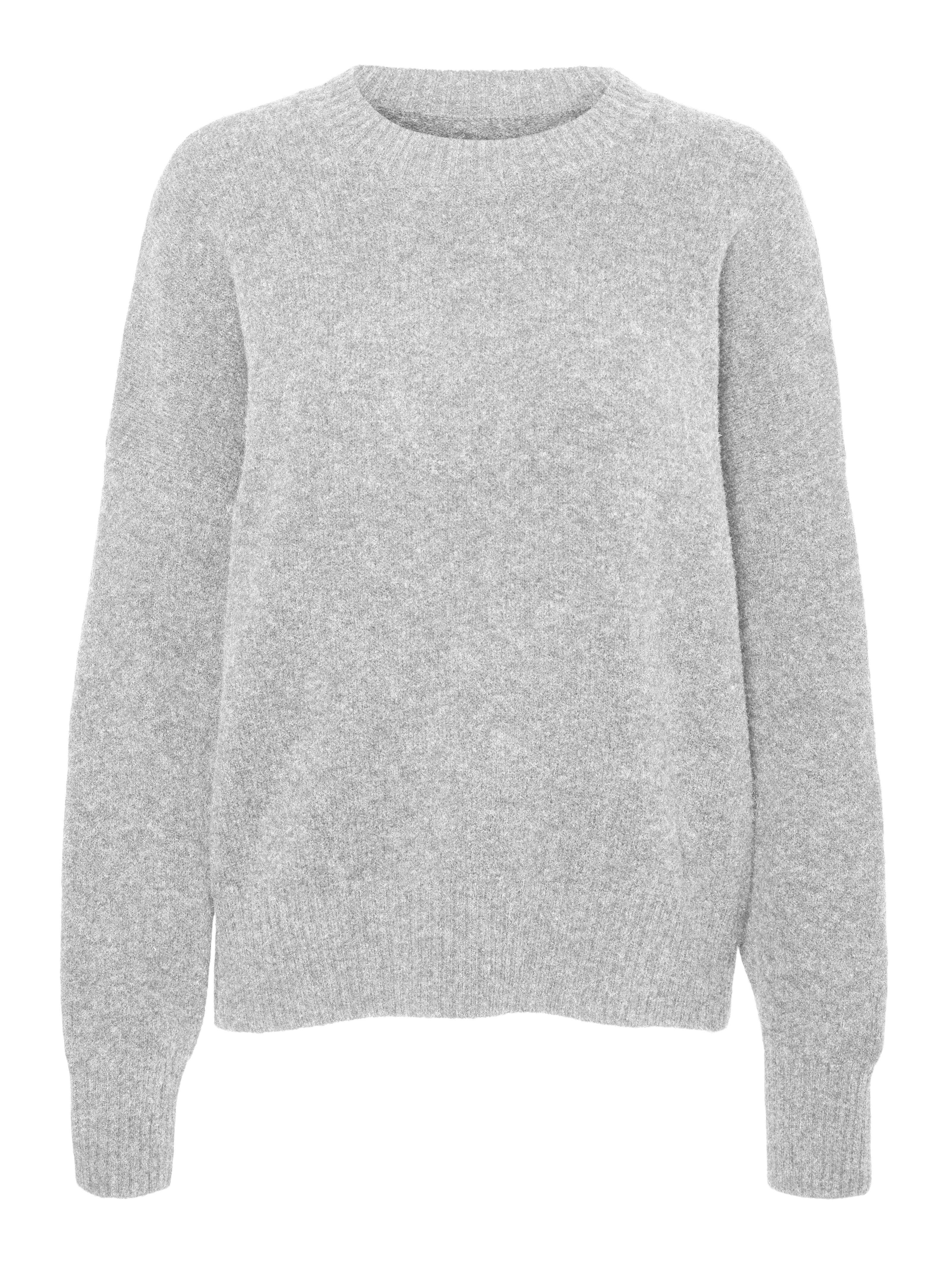 Vero Moda Gebreide trui VMBOOM LS O-NECK PULLOVER GA NOOS