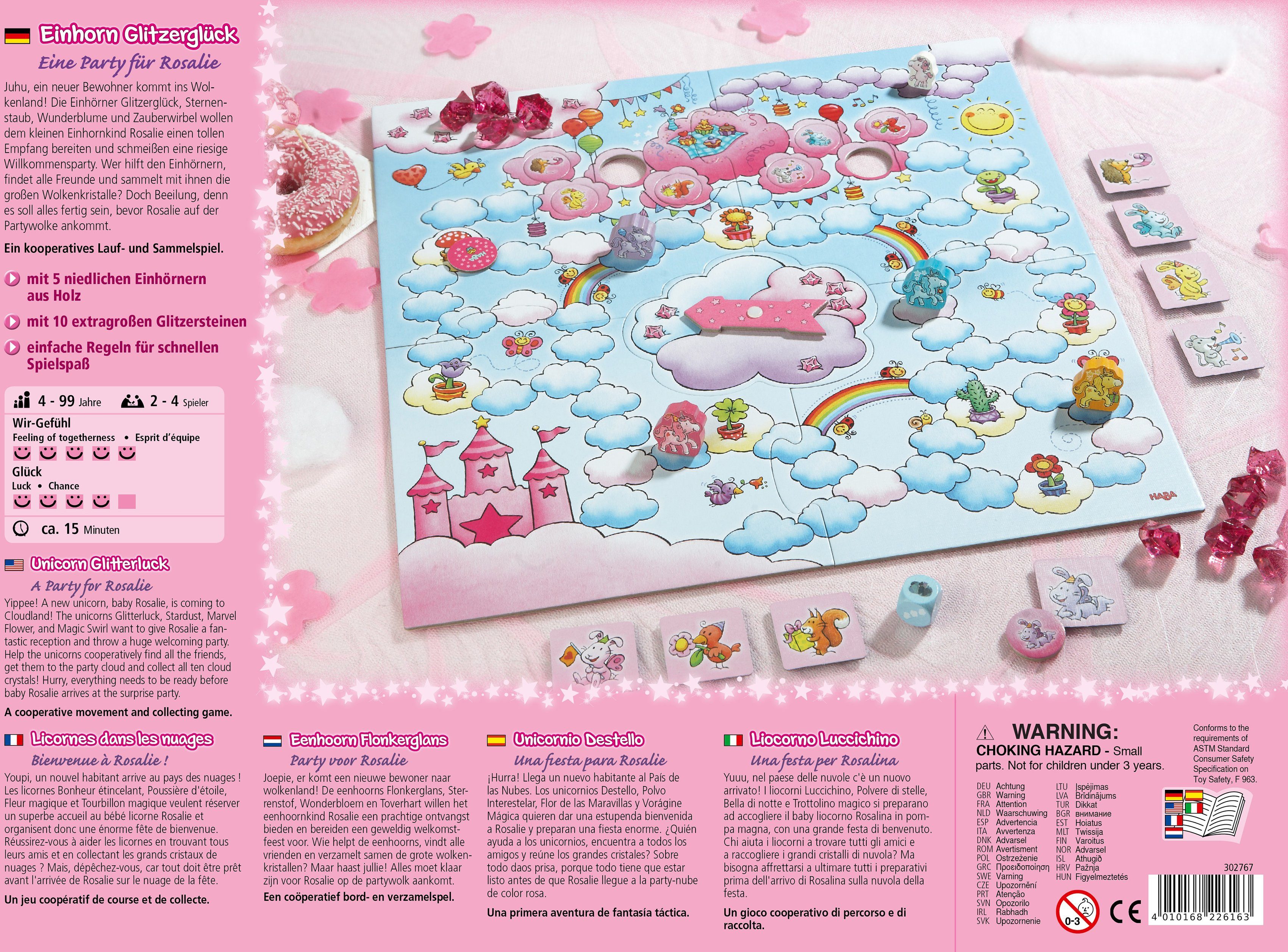 Haba Spel Eenhoorn Flonkerglans - Party voor Rosalie