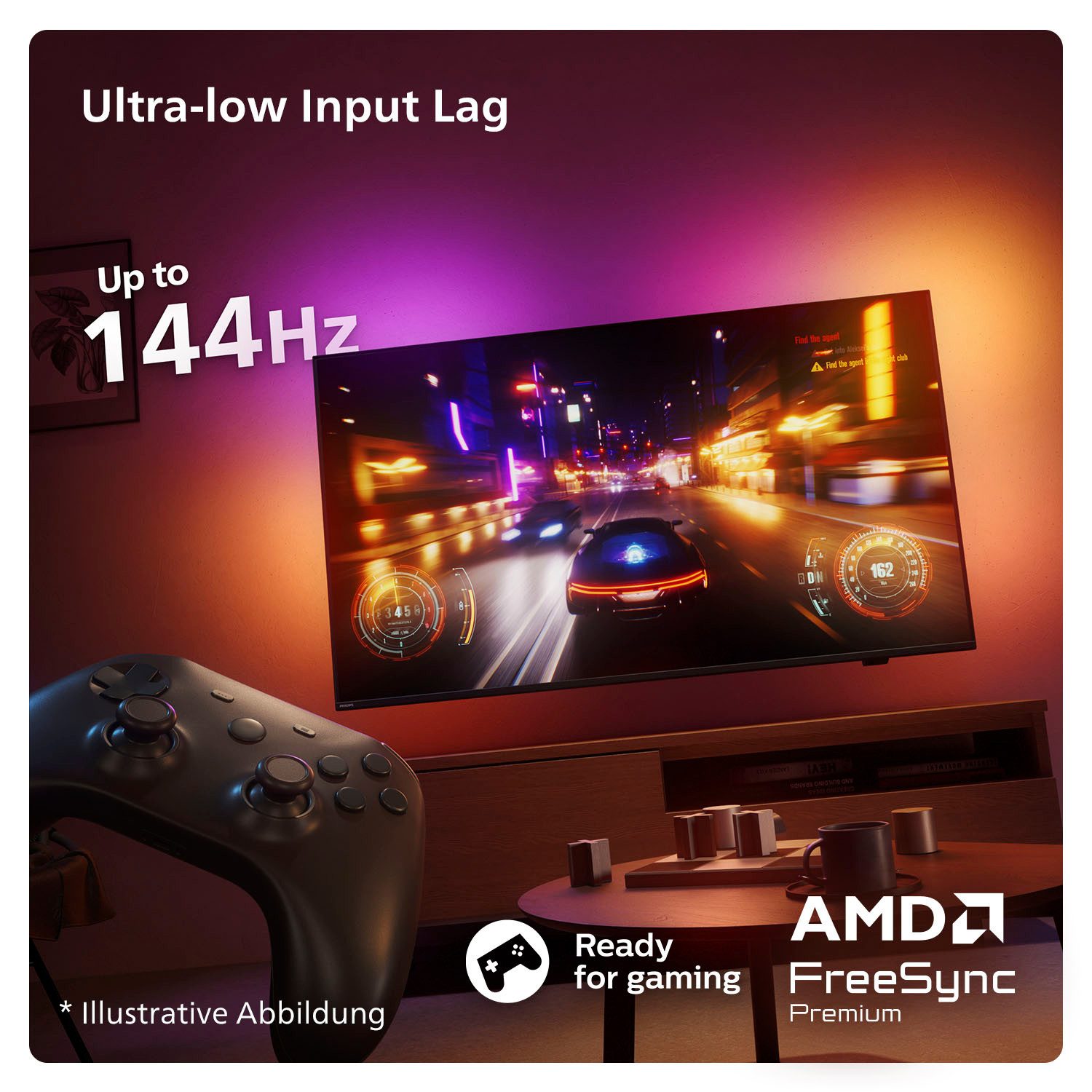 Philips Led-TV, 215 cm / 85", 4K Ultra HD, Smart TV
