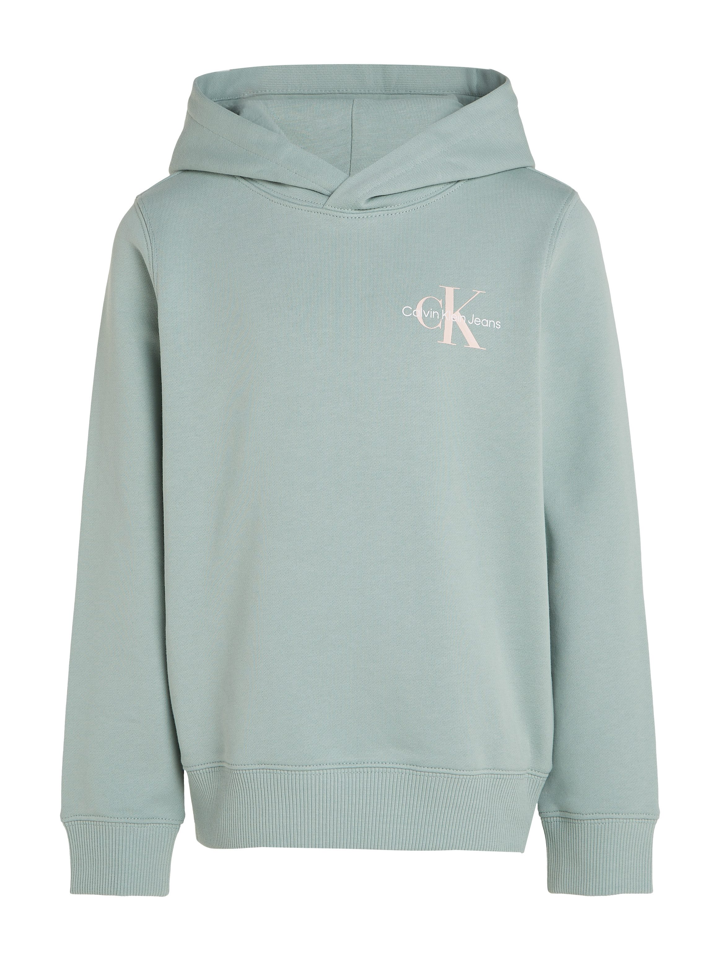 Calvin Klein Hoodie SMALL MONOGRAM HOODIE voor kinderen tot 16 jaar en met logo-opdruk