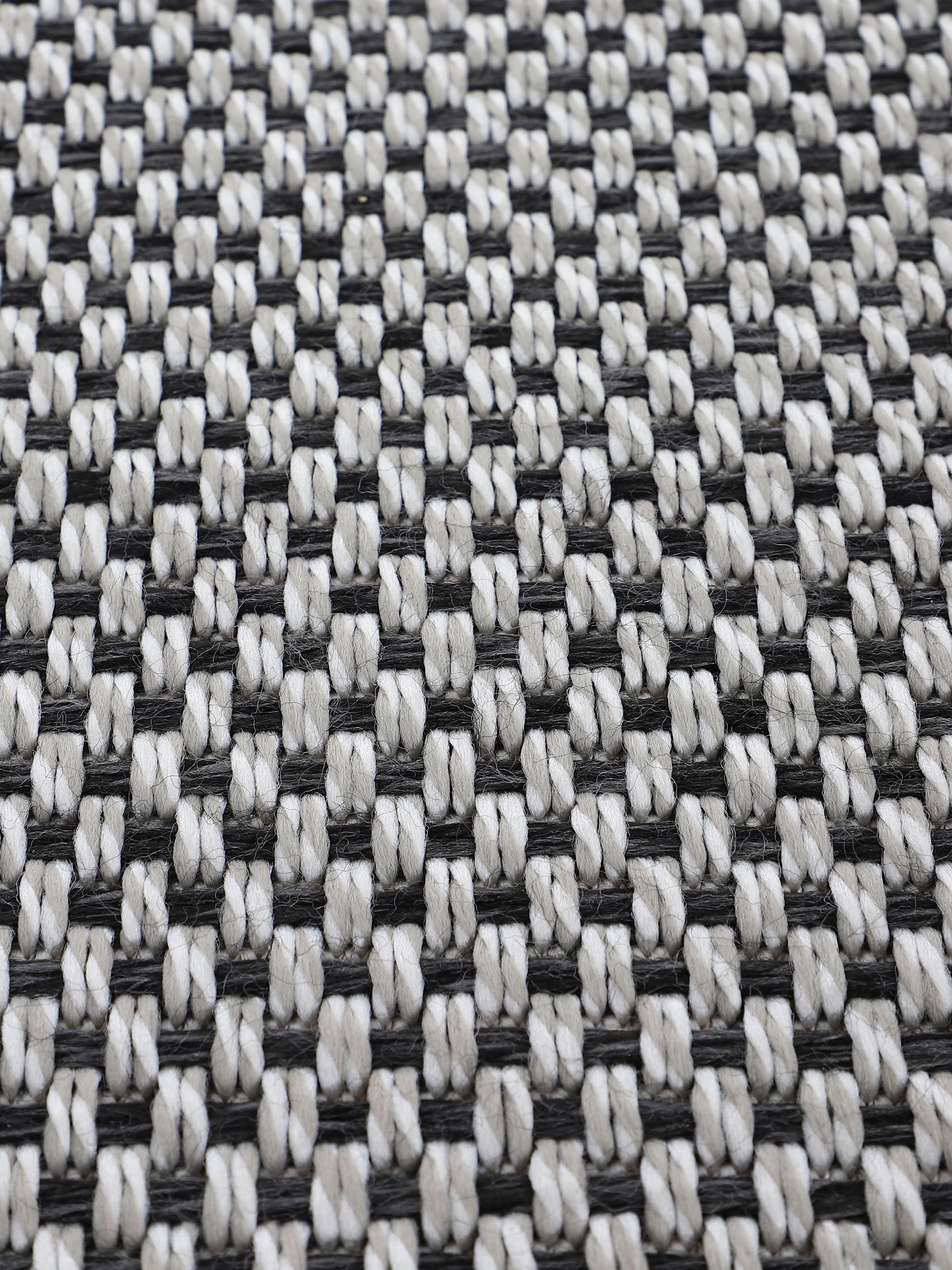 carpetfine Loper Boho 105 robust vlakweefsel, sisal look, uv-bestendig, buitenruimte