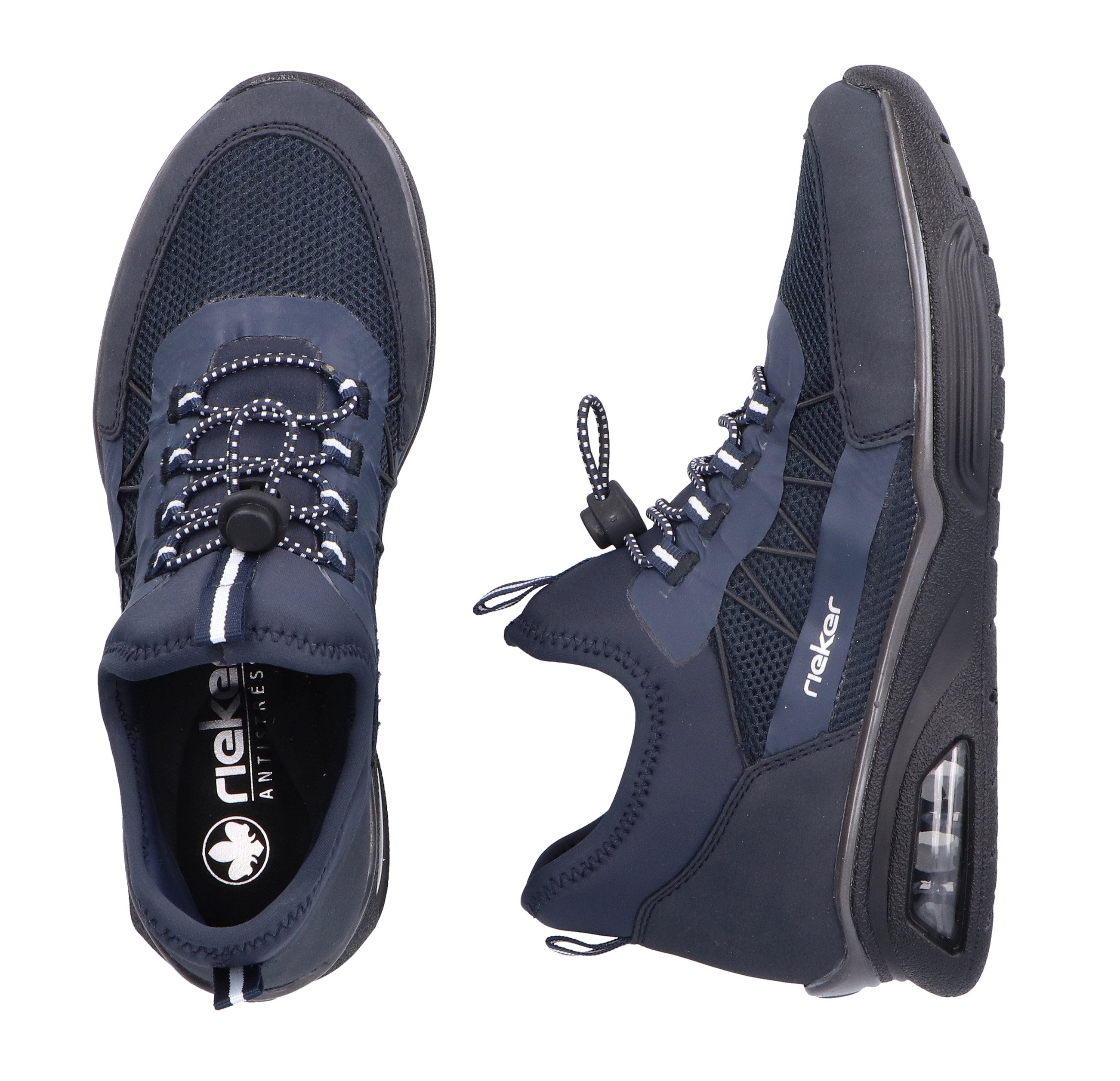 Rieker Slip-on sneakers , instappers, high top sneaker, outdoorschoen met snelle sluiting
