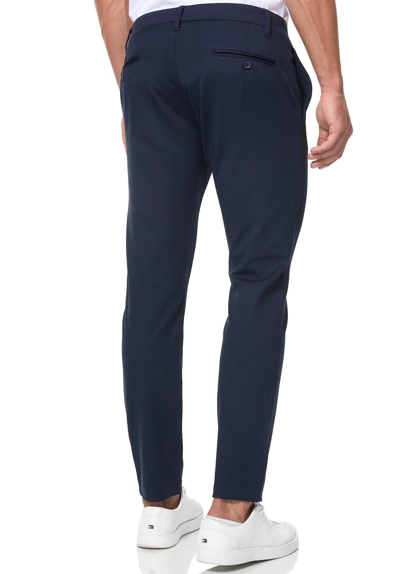 Indicode Pantalon Roedekro verzorgde look met recht gesneden pijp