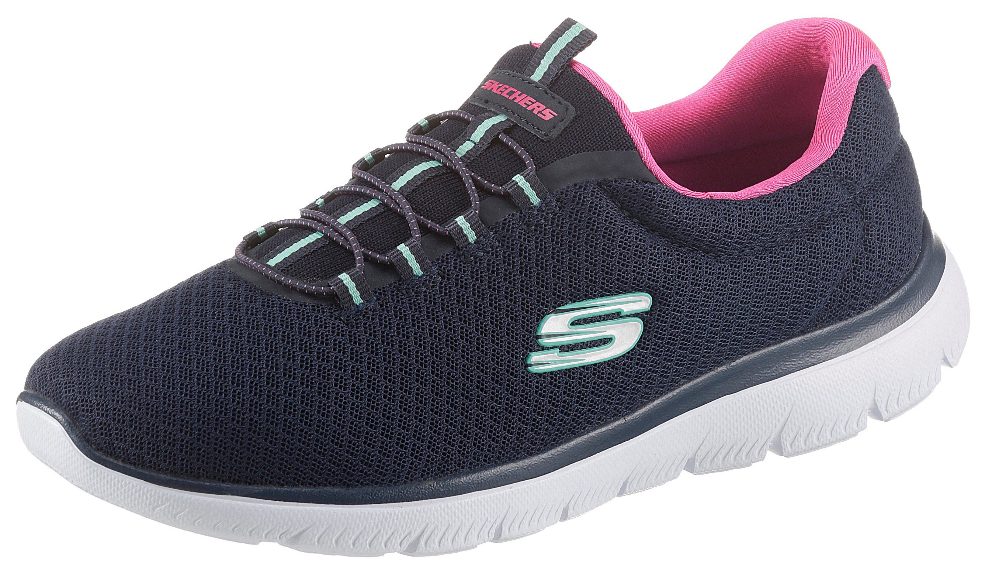 Skechers Slip-on sneakers Summits in schoenwijdte g (wijd) vind je bij |  OTTO