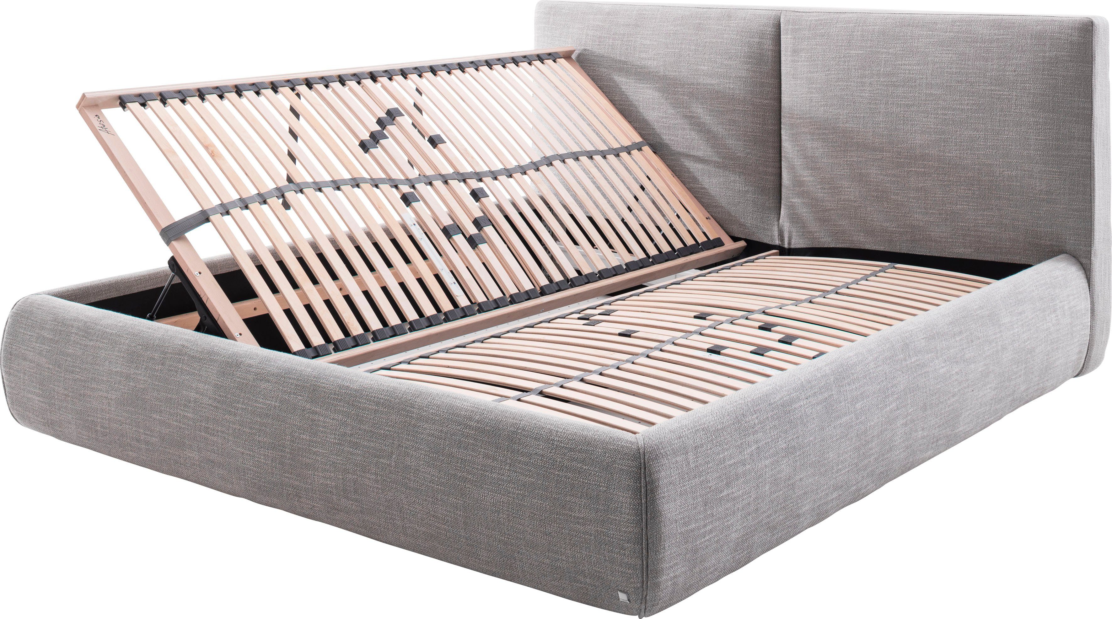 meise.möbel Gestoffeerd bed Atesio Naar keuze met lattenbodem, matras en bedkist