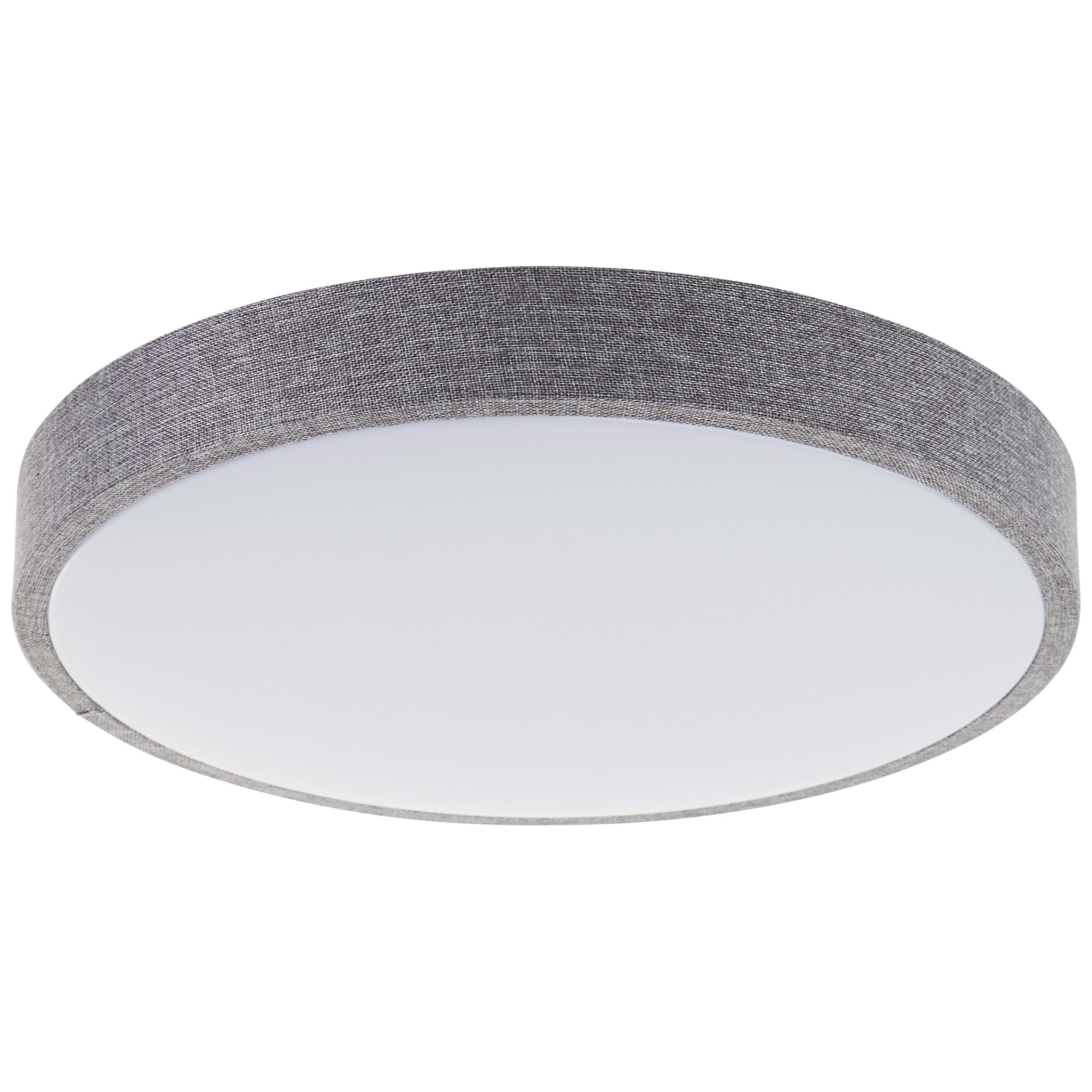 Brilliant Leuchten Led-plafondlamp Filiz Textiel, Ø 39 cm, 24 W, 2400 lm, 3000 K, 3-standen dimbaar (1 stuk)