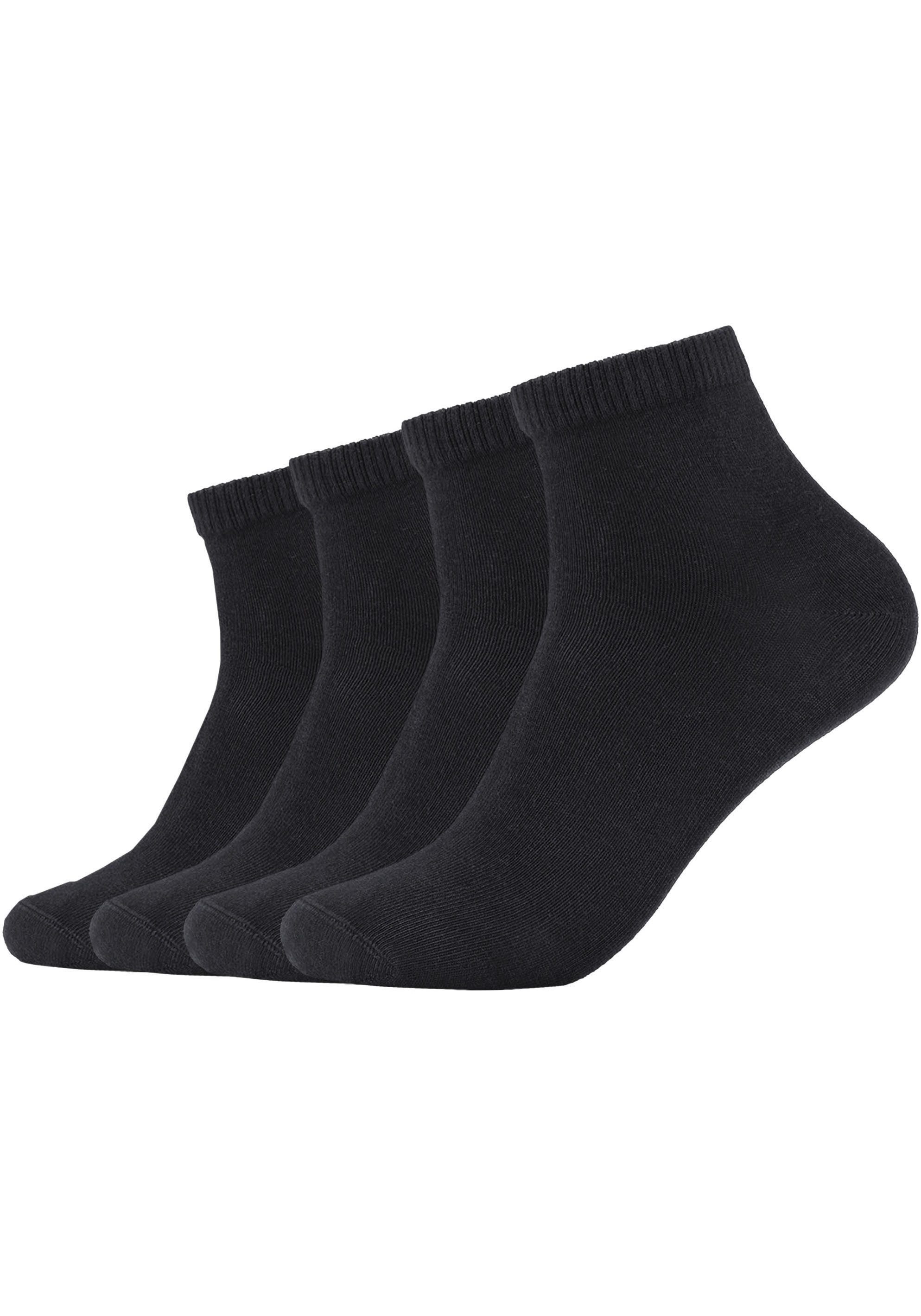 s.Oliver Korte sokken Essentials met onderhoudsvriendelijke materiaalmix (Set van 8)
