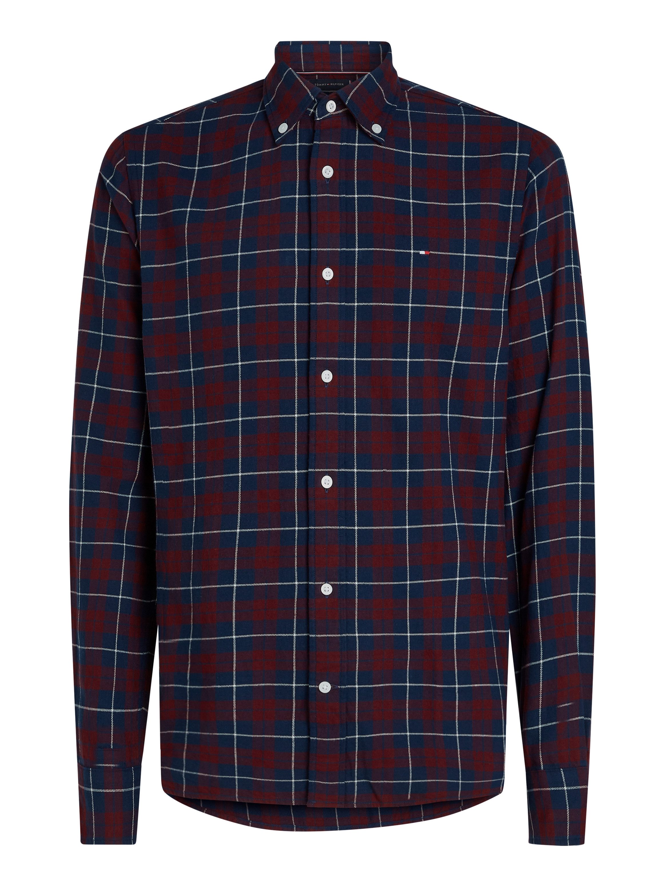 Tommy Hilfiger Overhemd met lange mouwen BRUSHED EASY CHECK RF SHIRT