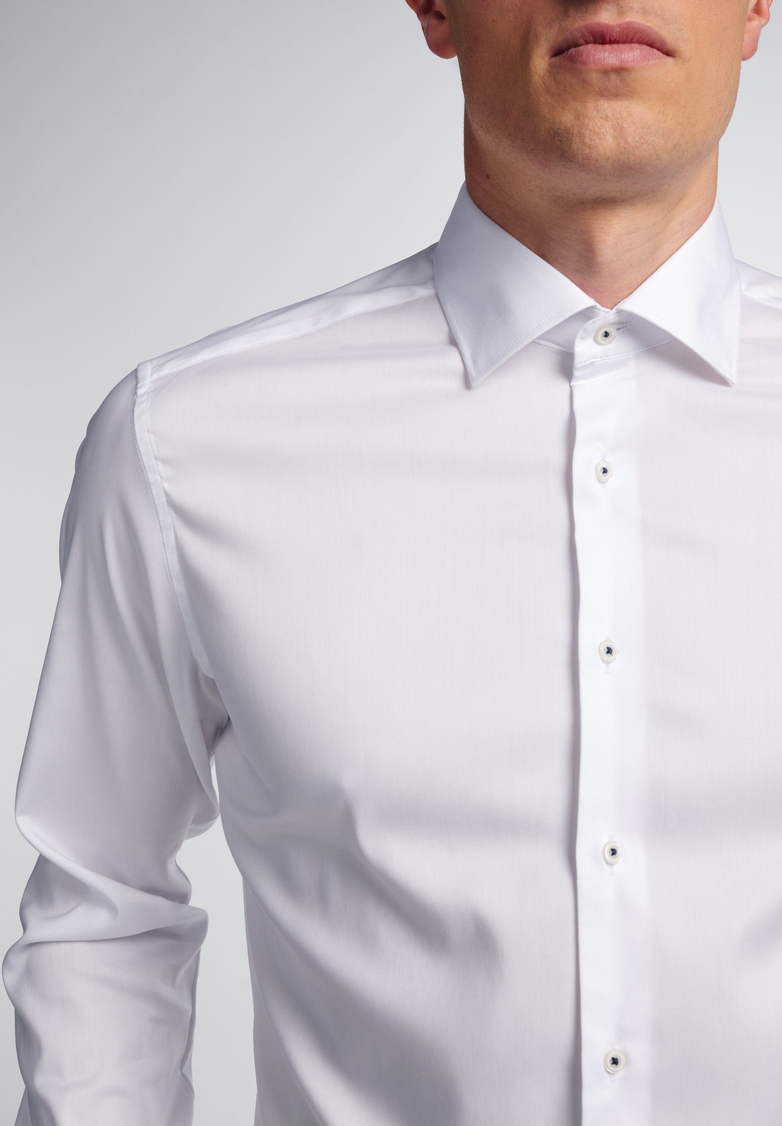 Eterna Overhemd met lange mouwen Slim fit EASY IRON (gemakkelijk te strijken)