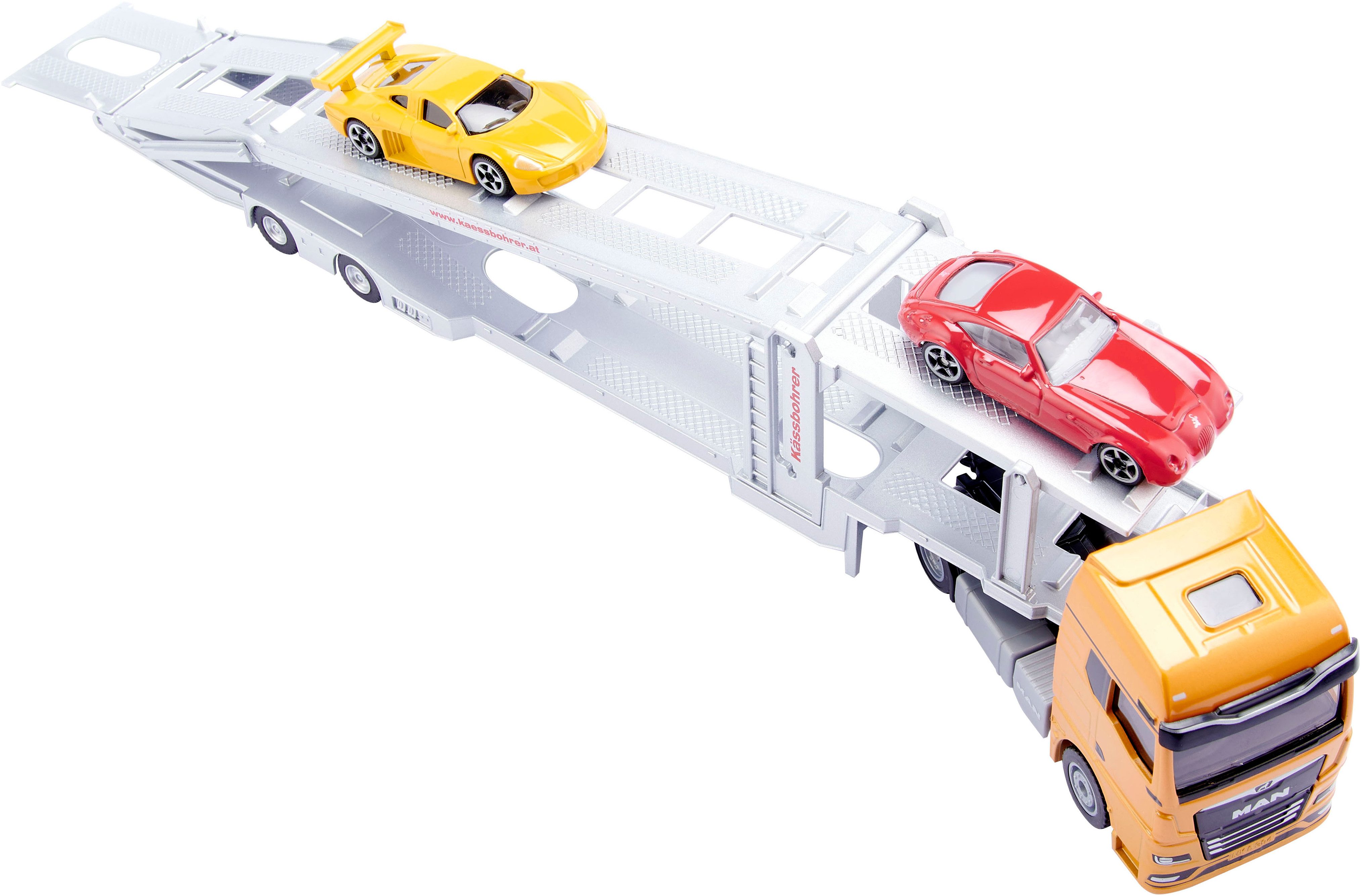 Siku Speelgoed vrachtwagen SIKU Super, MAN autotransporter (3944)