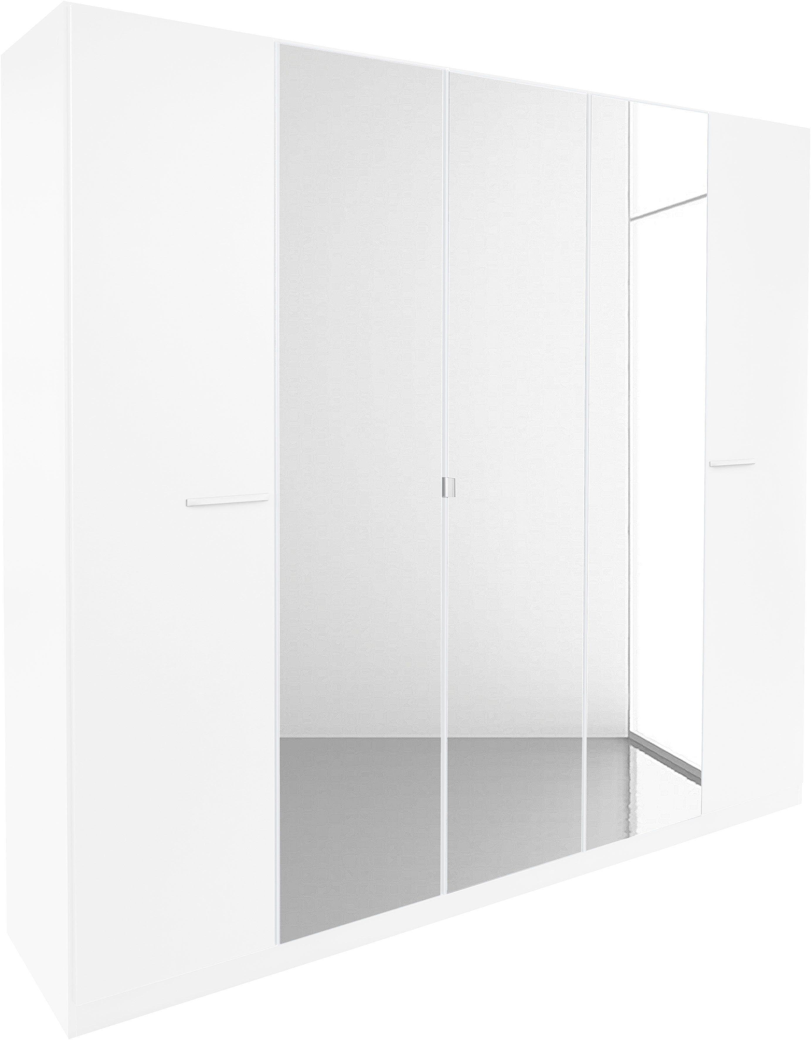 rauch Draaideurkast Kledingkast kast garderobe TOPSELLER OTELI incl. binnenindeling met 3 binnenlades extra planken optioneel met spiegel made in germany