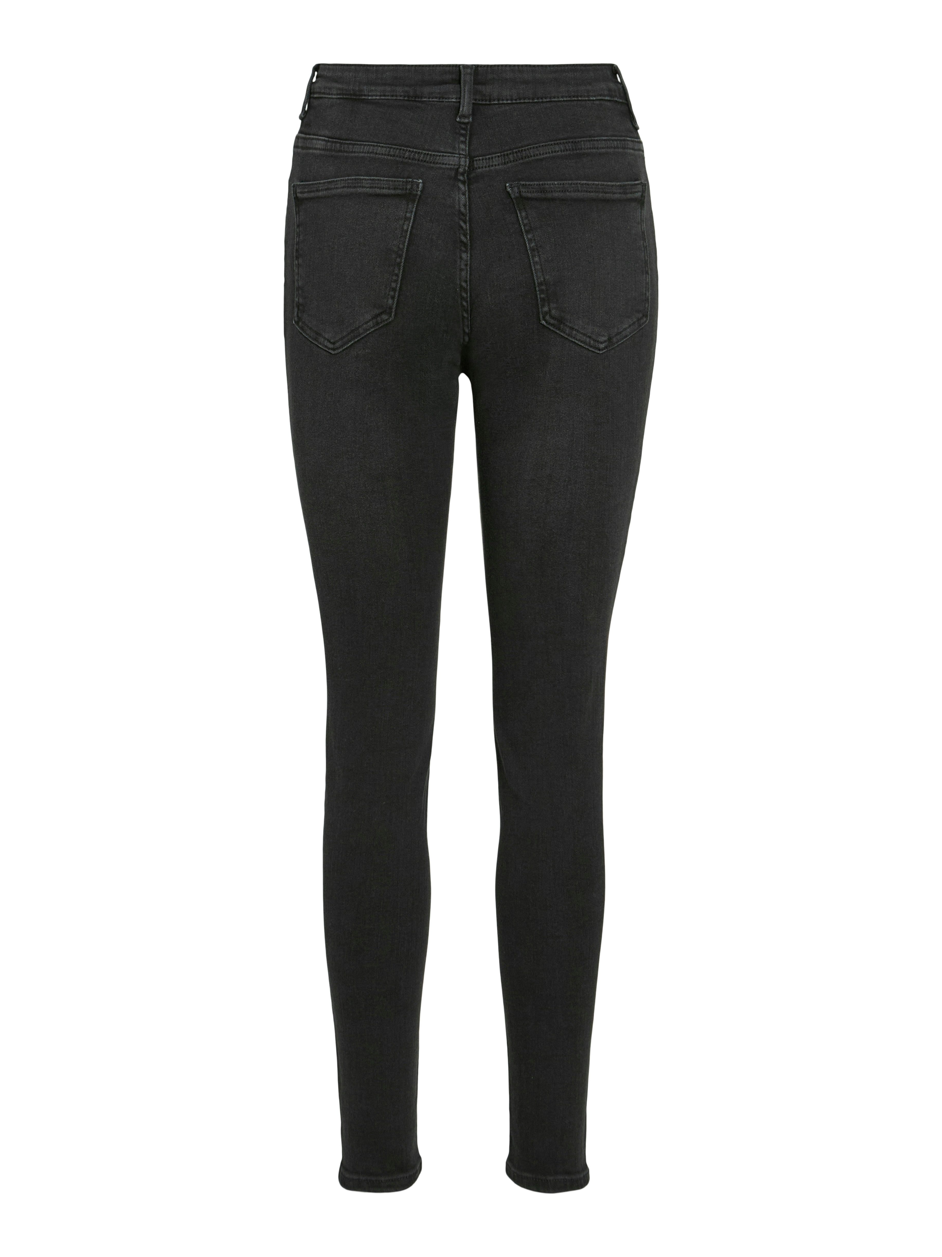 Vila Skinny fit jeans VISARAH RW SKINNY JEANS BLK BUB00-NOOS
