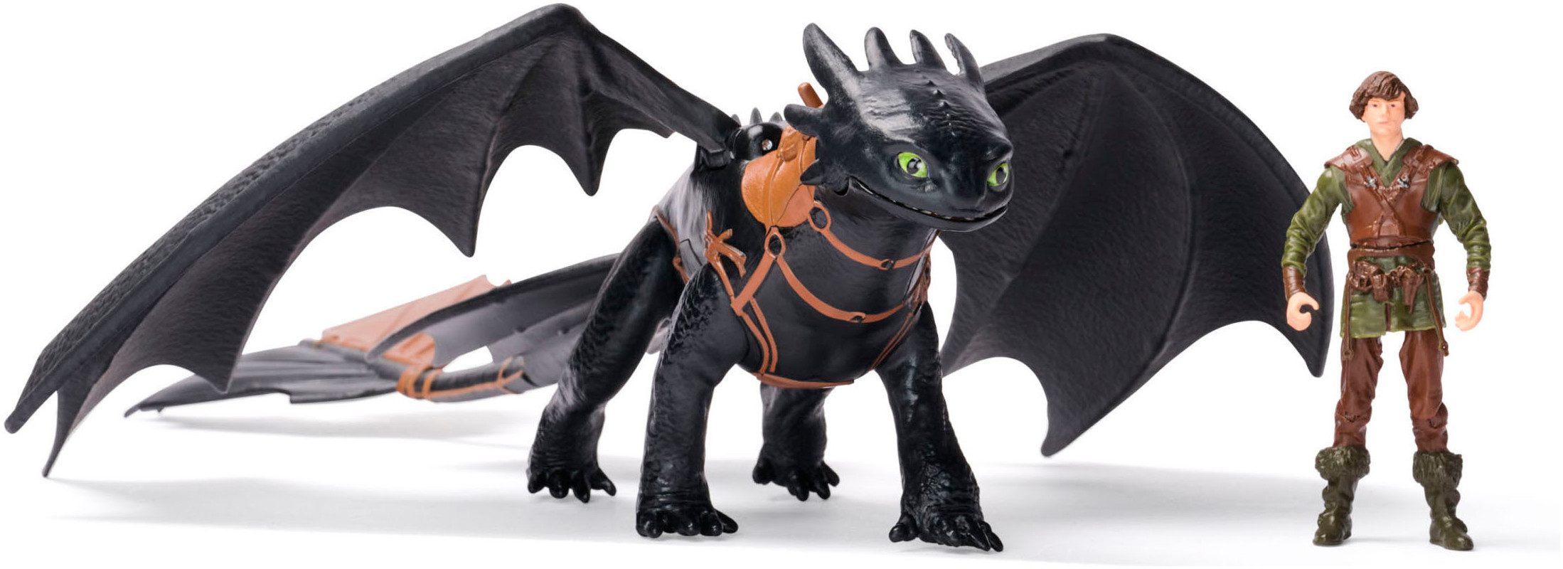 Spin Master Speelfiguur Dragons Movie - Viking & Draak - Zonder Tanden & Hicks