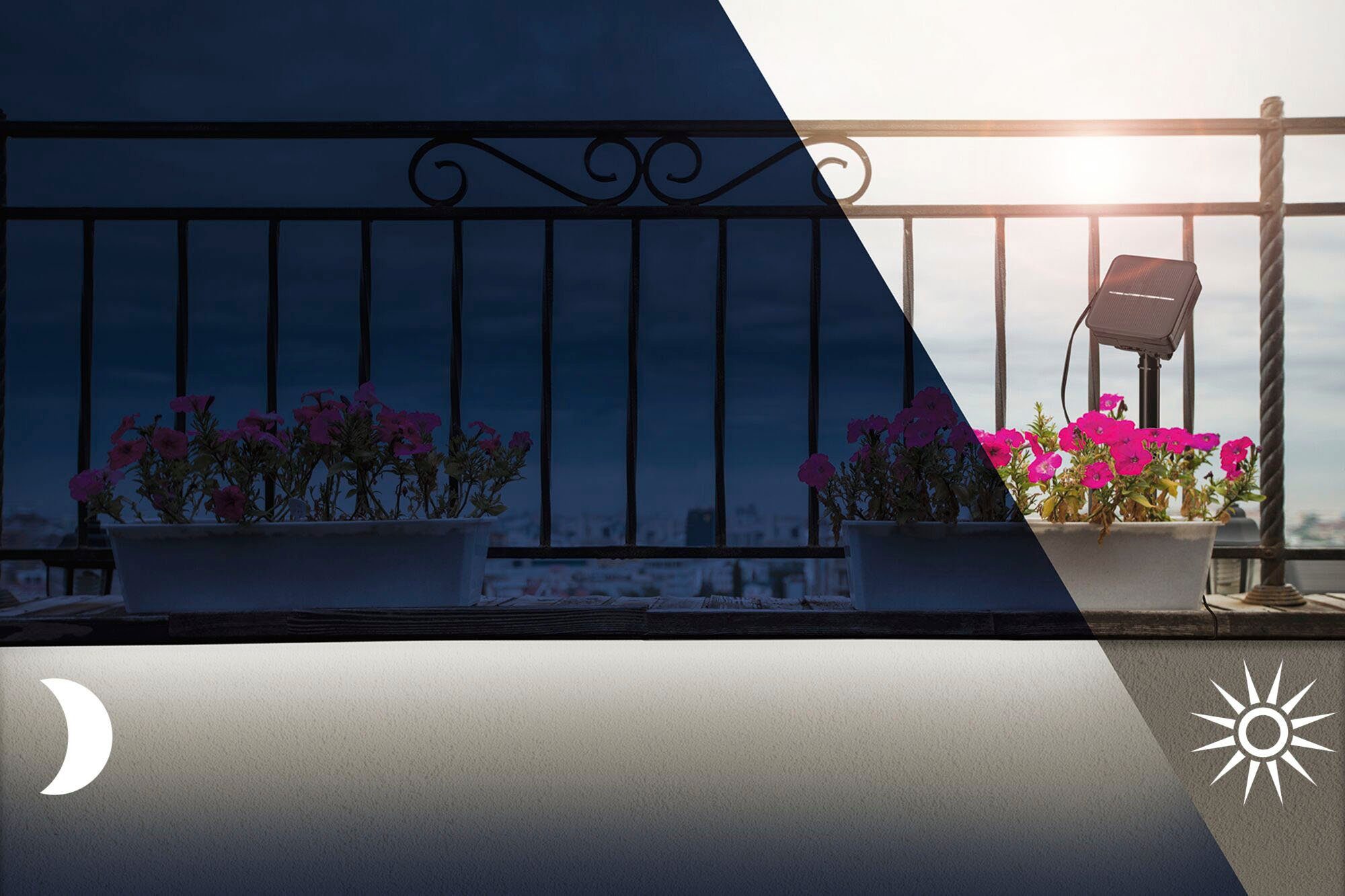 Paulmann Led-strepen Solar met Dämmerungssensor IP44 3m 2700K 0,3W Zwart (1 stuk)