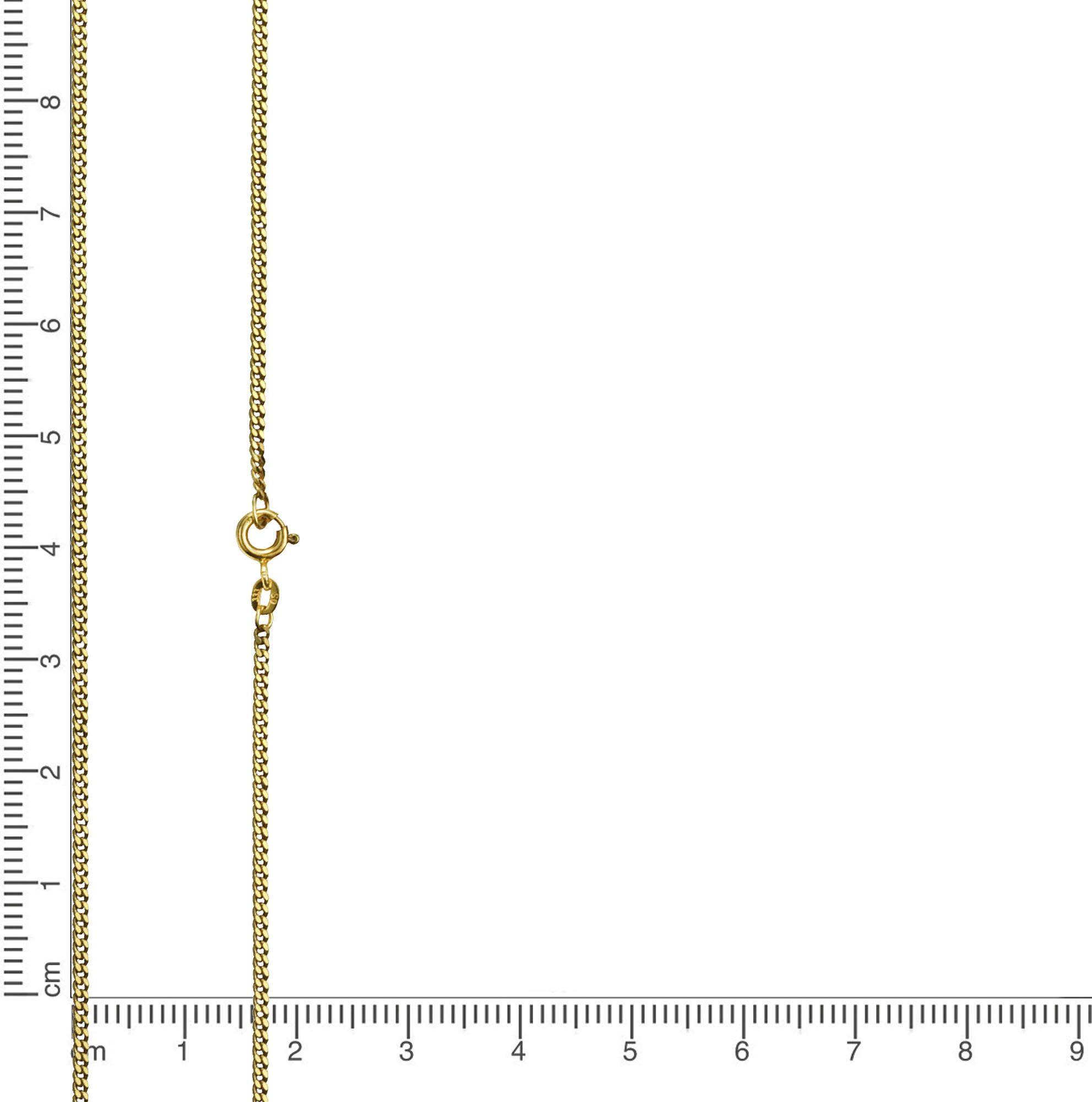Firetti Pantserketting Sieraad cadeau Goud 585 Collierketting 1,4 mm breed