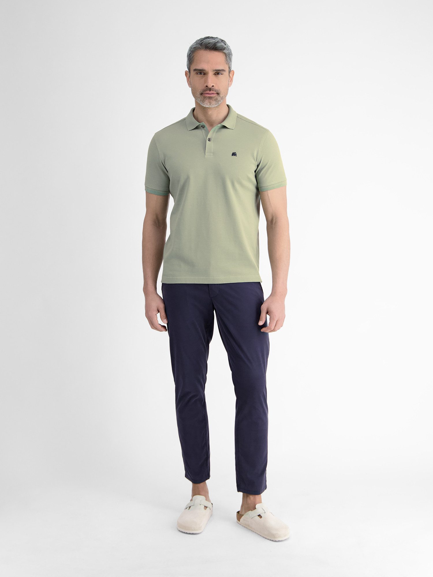 Lerros Poloshirt LERROS basic poloshirt voor heren, effen