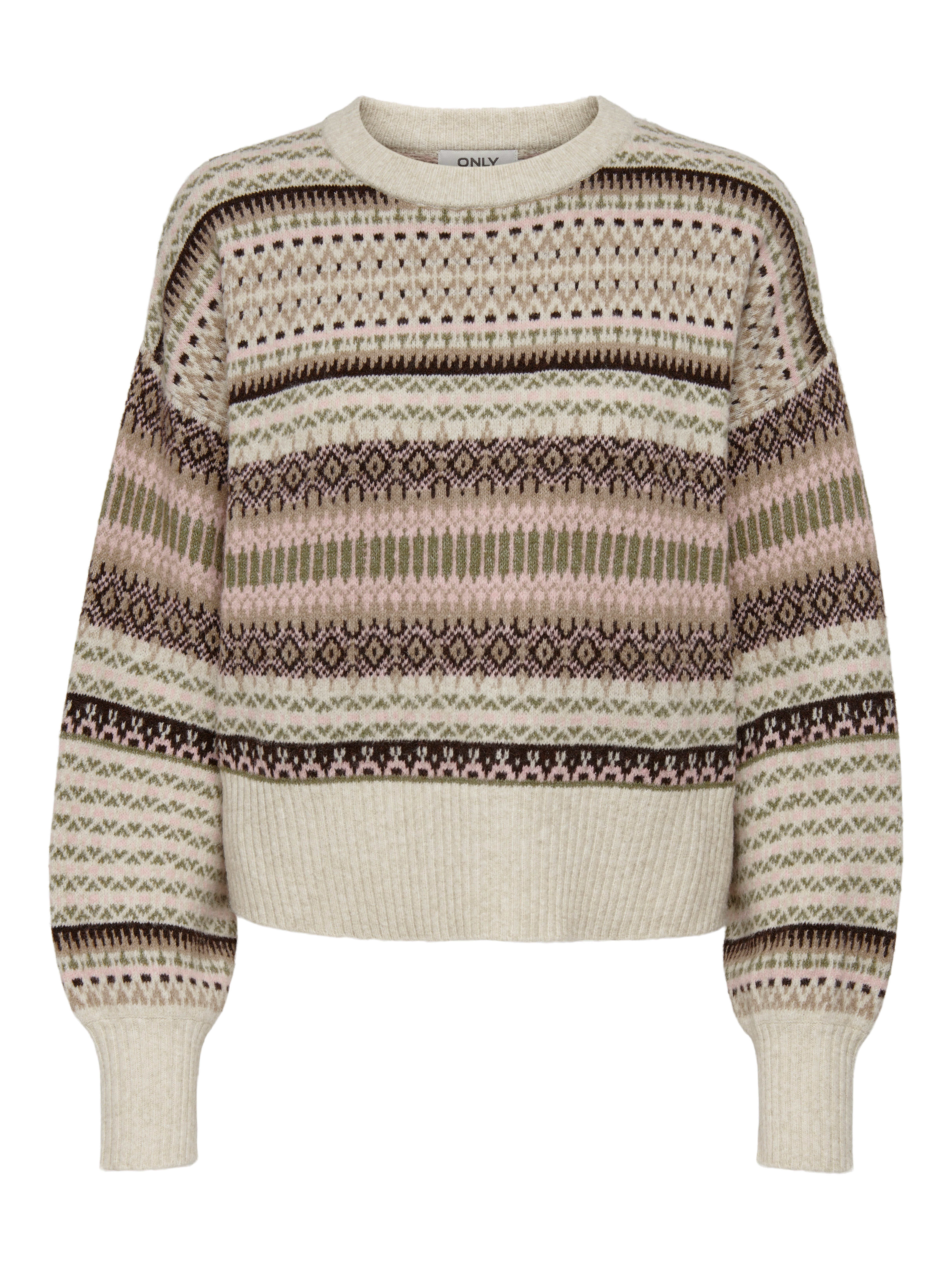 Only Gebreide trui ONLARIANNE L/S PULLOVER KNT NOOS