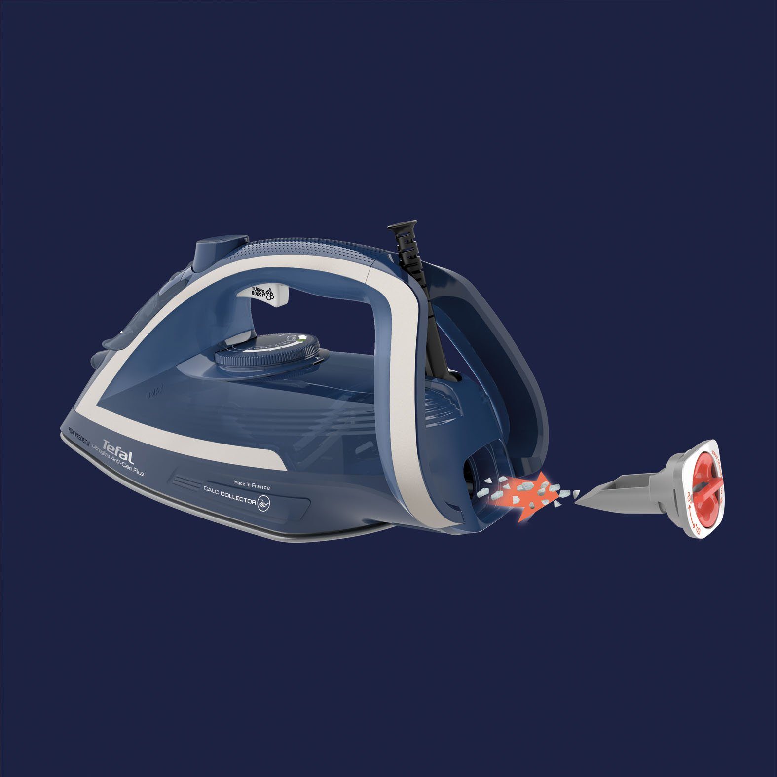 Tefal Stoomstrijkijzer Ultragliss Plus, 2800 W, stoomstoot: 250 g/min., 50 g/min. stoomafgifte