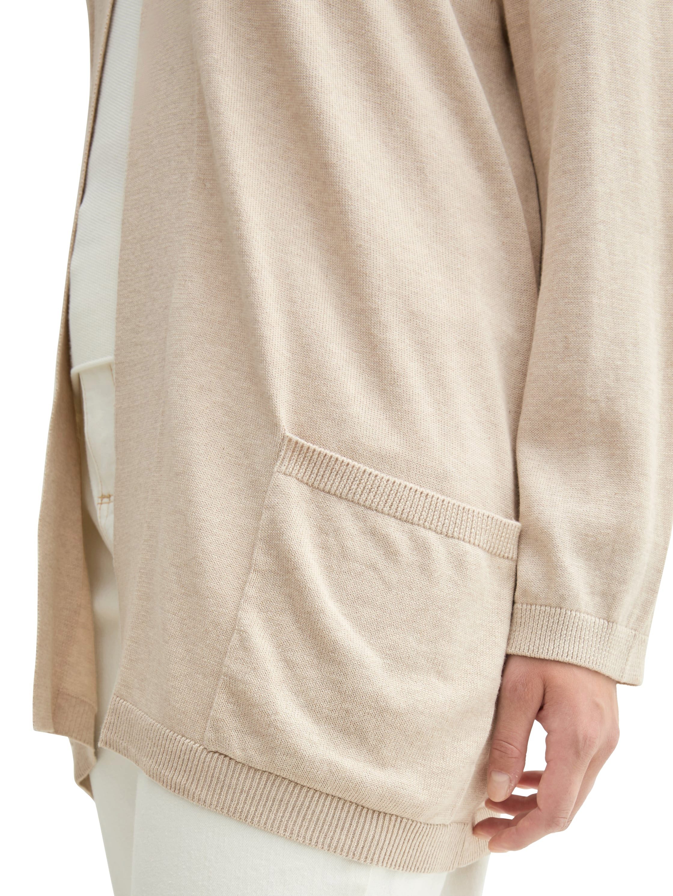 TOM TAILOR MY TRUE ME Cardigan zonder sluiting en met zijzakken