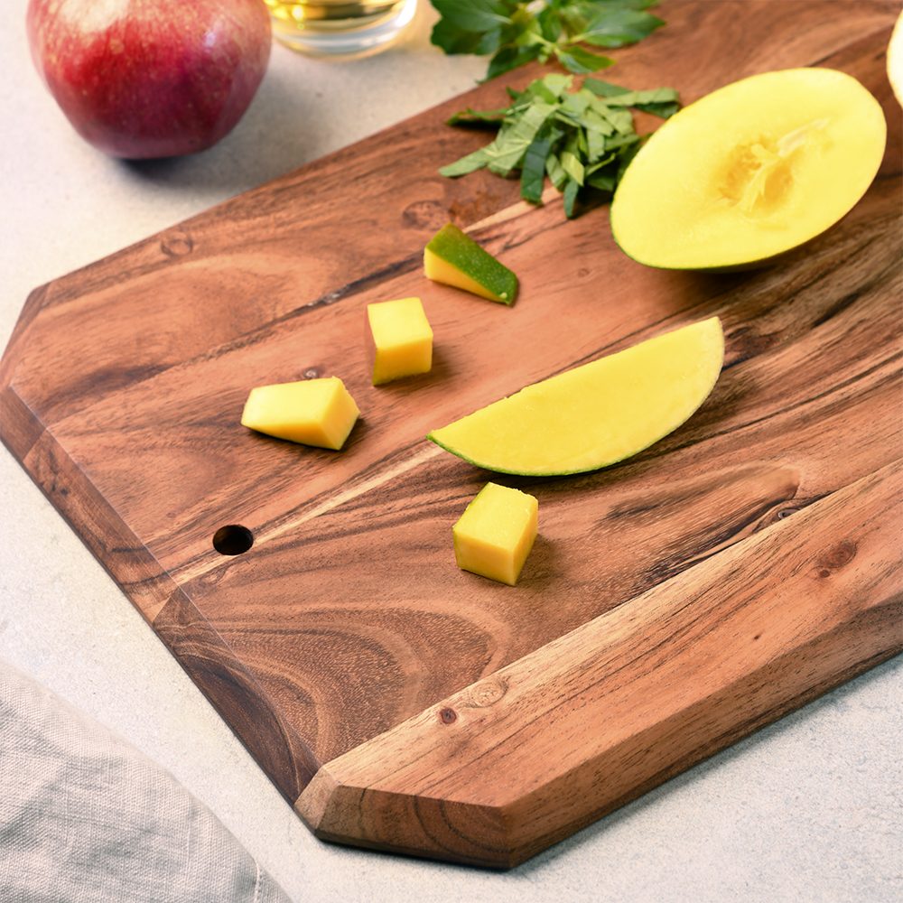 KESPER for kitchen & home Snijplank Plank van acaciahout, FSC-gecertificeerd (1 stuk)