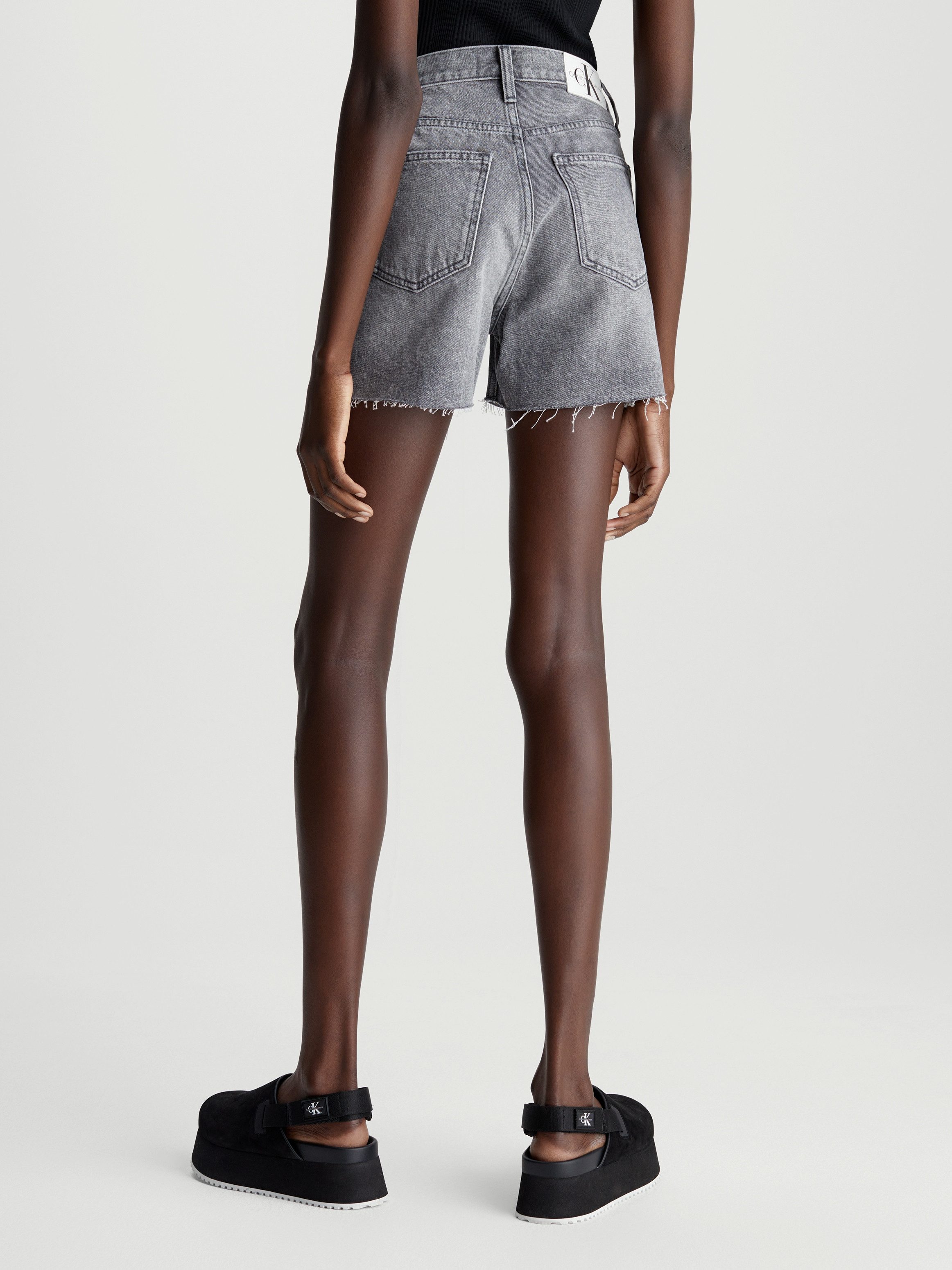 Calvin Klein Short Mom short in 5-pocketsstijl