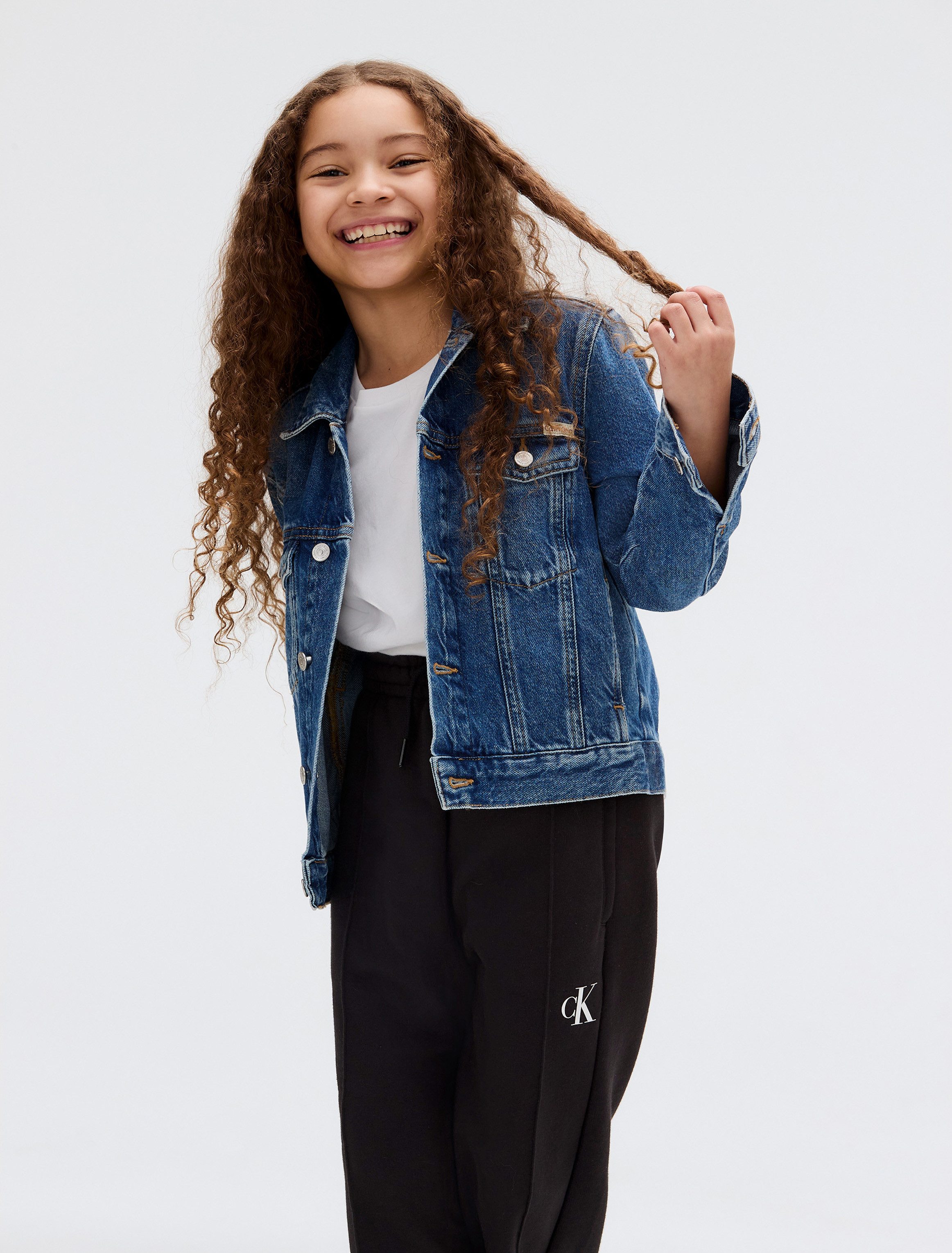 Calvin Klein Sweatbroek CK LOGO WIDE LEG SWEATPANTS