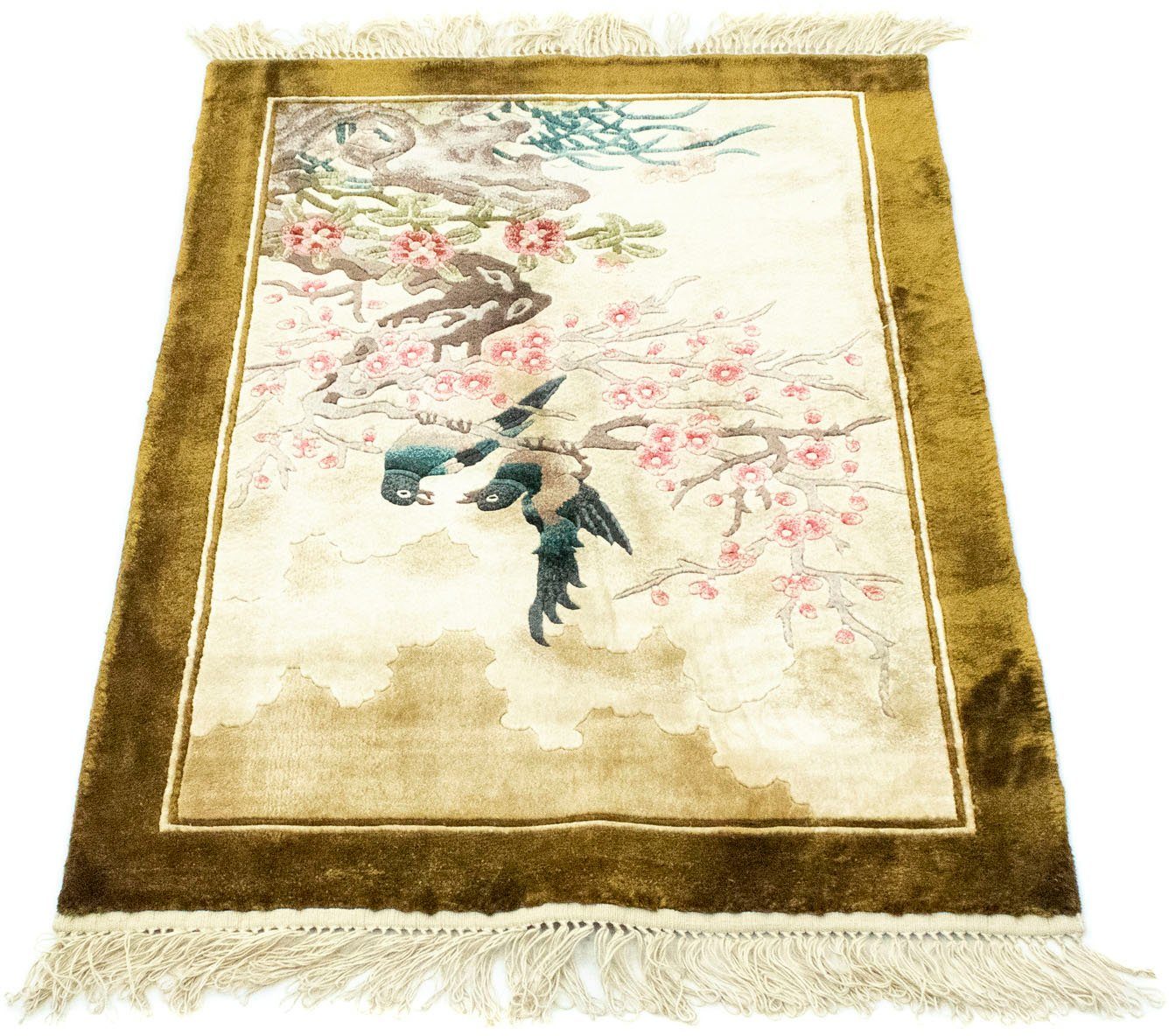 morgenland vloerkleed china zijde vloerkleed met de hand geknoopt meerkleurig multicolor