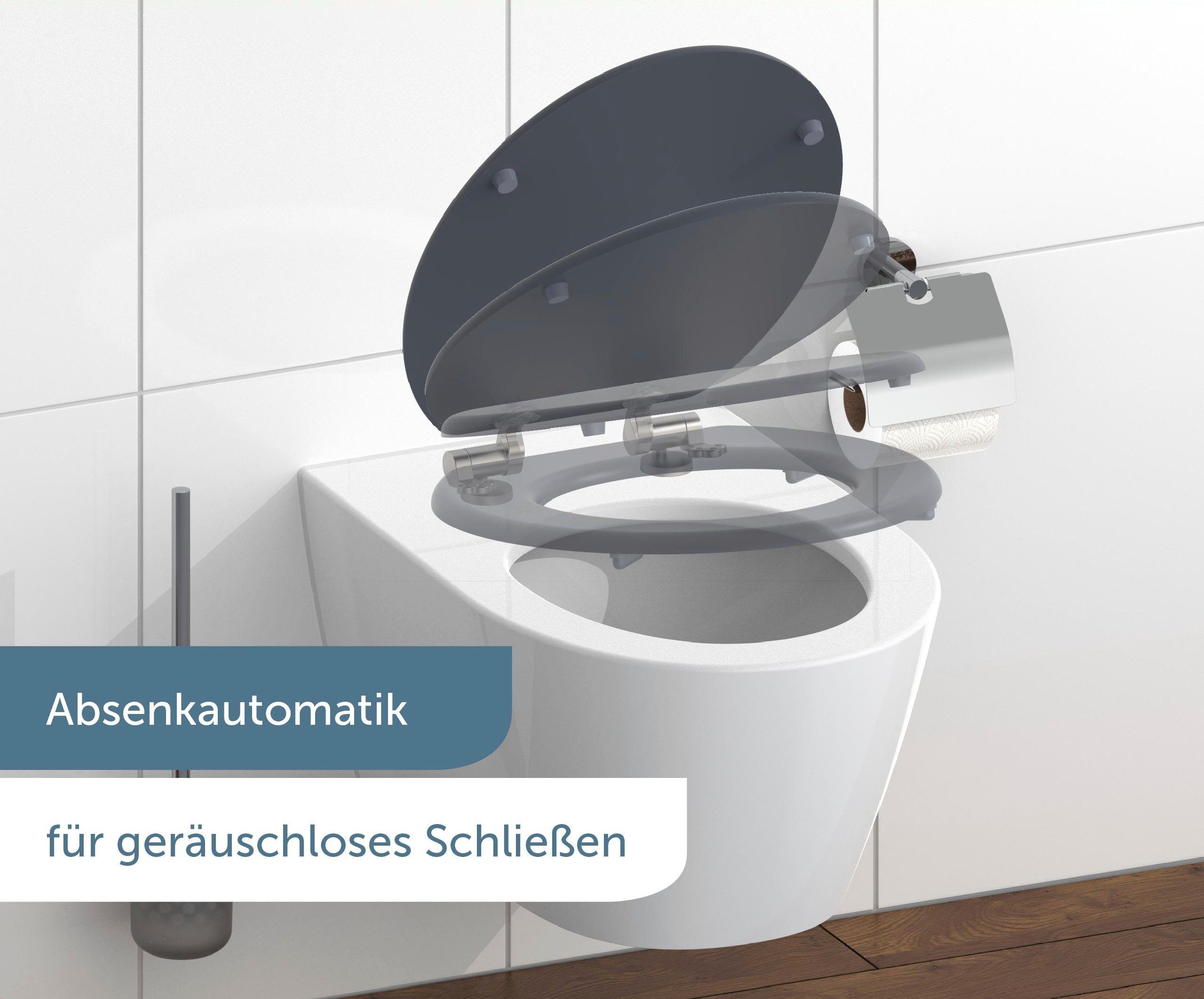 Schütte Toiletzitting Spirit met softclosemechanisme en mdf-kern