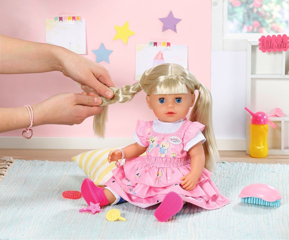 Baby Born Staande pop Kleuterschool Little Sister, 36 cm