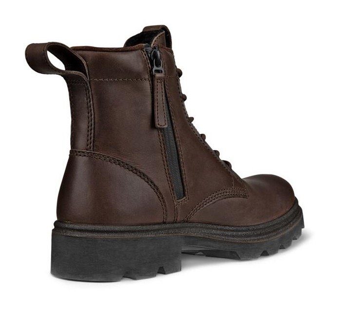 Ecco Hoge veterschoenen GRAINER M ankle boot, worker boots, winter boots, with two pull tabs