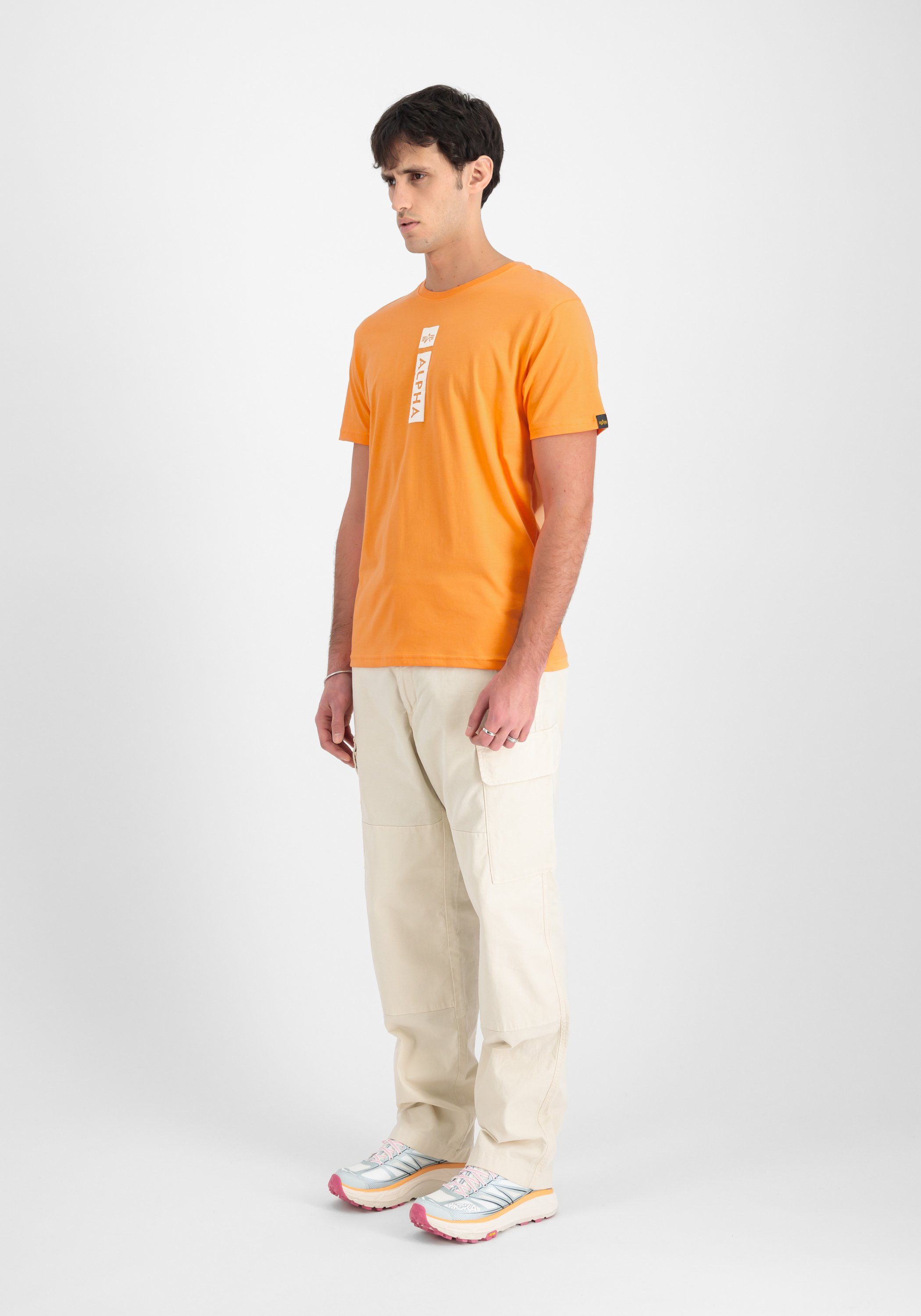 Alpha Industries T-shirt Alpha Industries Men - T-Shirts Alpha Puff Print T