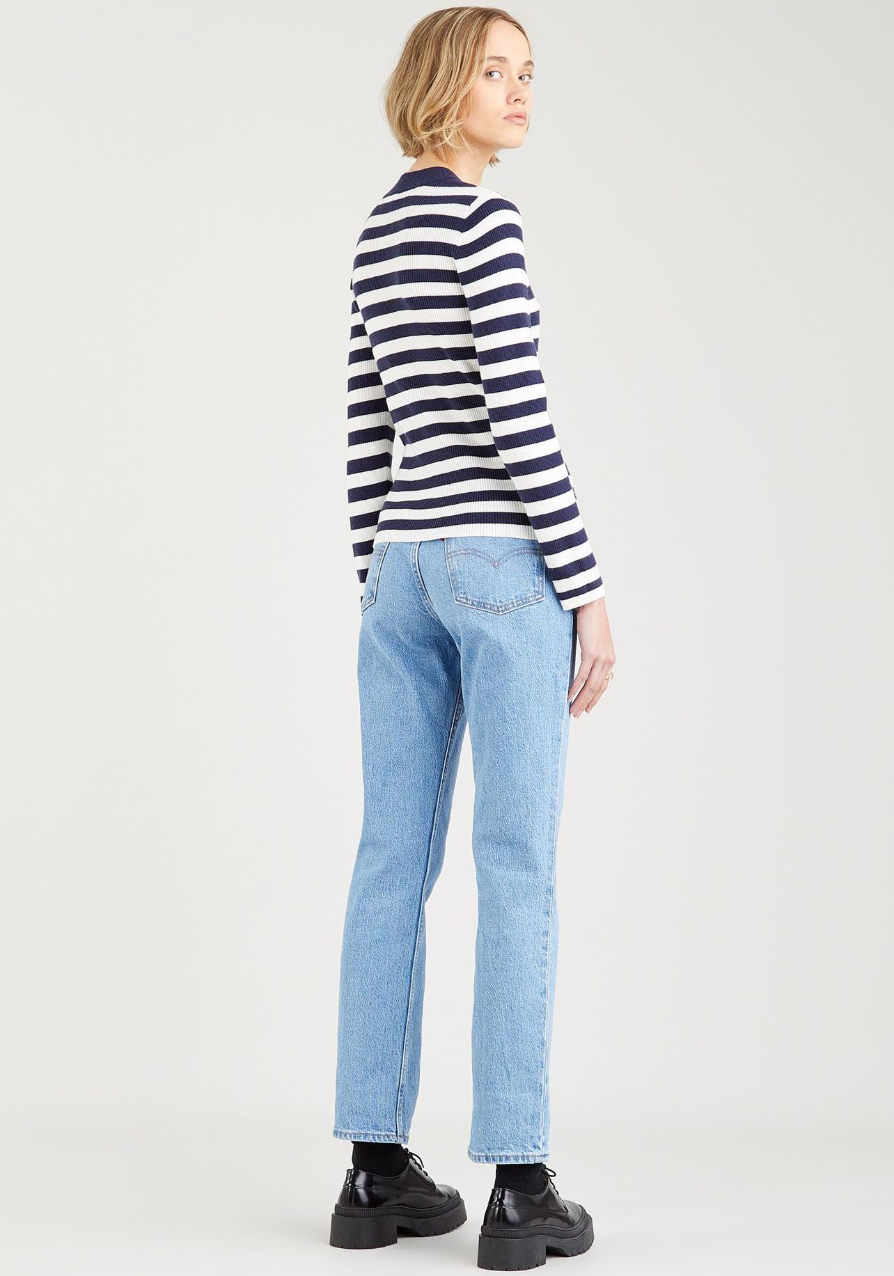 Levi's® Gebreide trui RIB SWEATER met batwing-logo