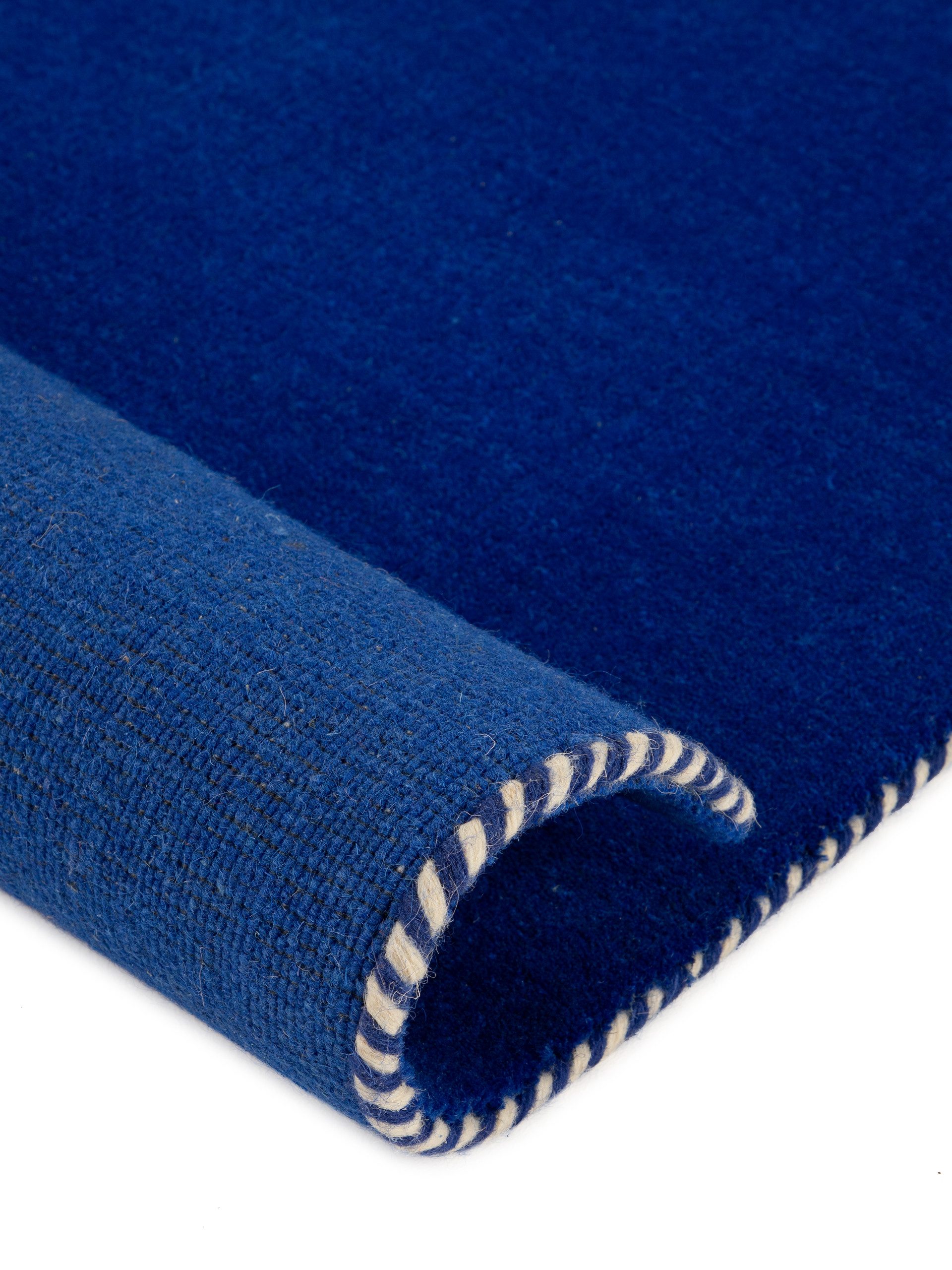 carpetfine Wollen kleed Gabbeh Lola Uni met natuurlijk plantaardig materiaal handgeweven, ook in rond