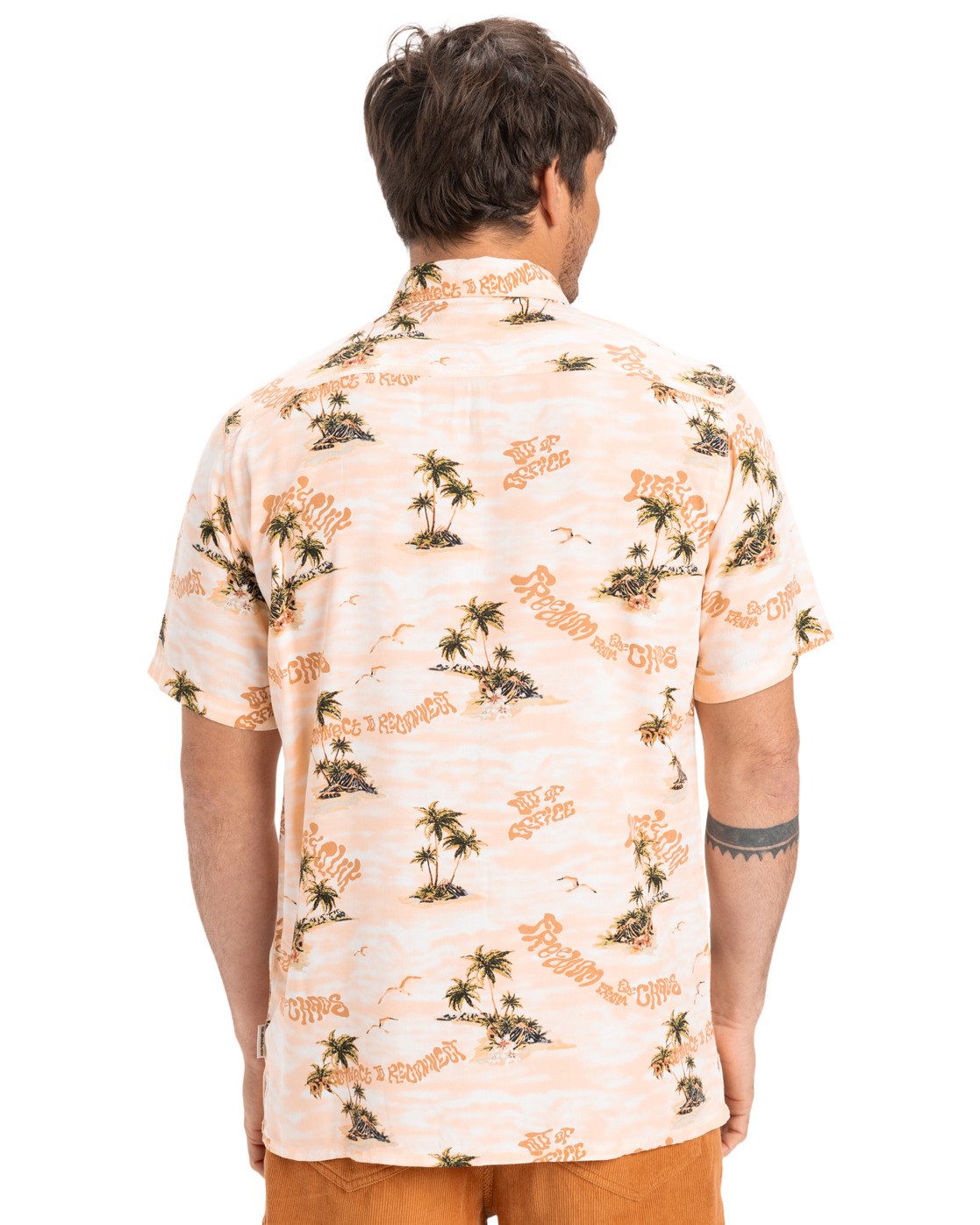 Quiksilver Overhemd met korte mouwen Safe Paradise