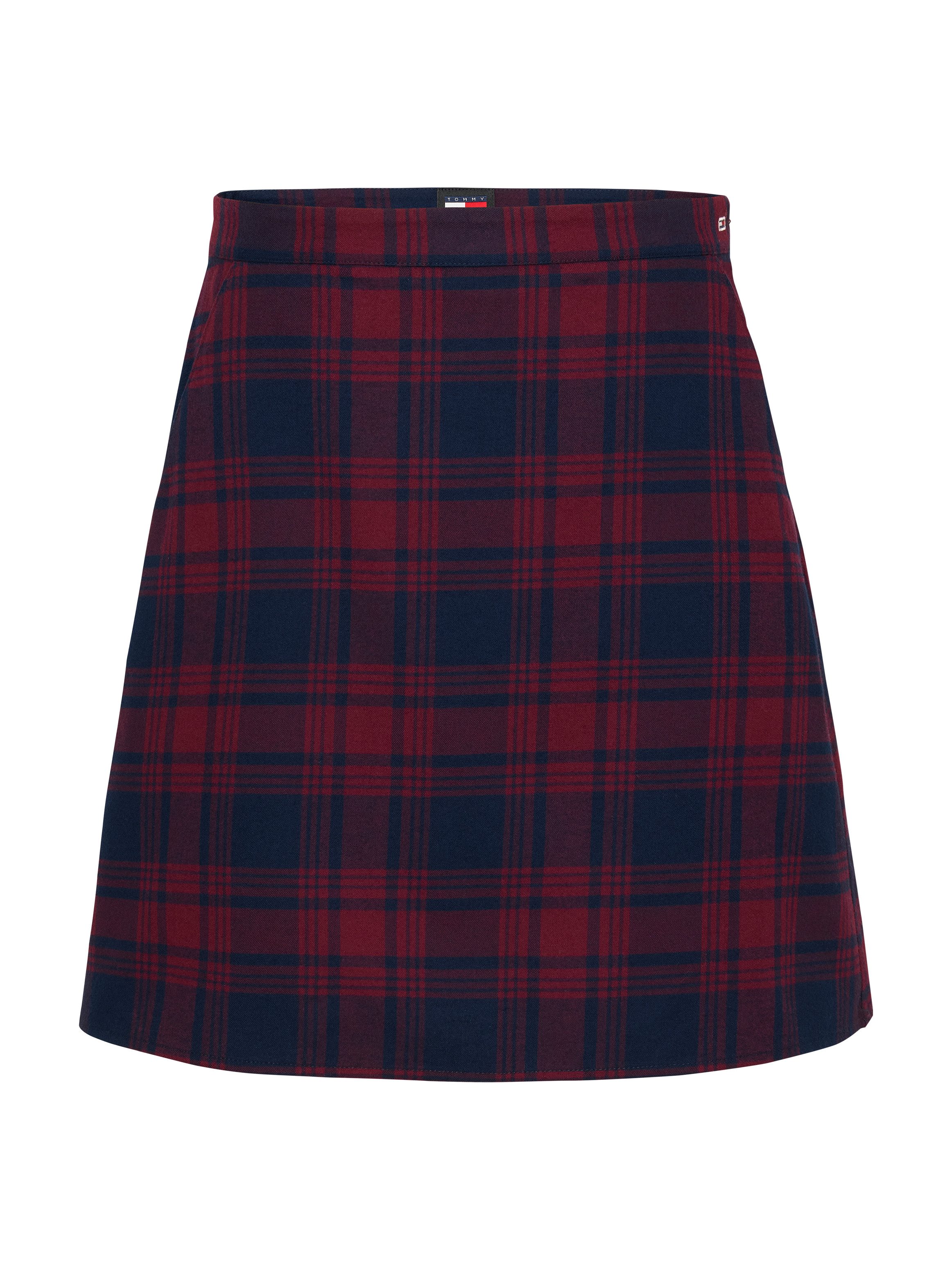 TOMMY JEANS Minirok TJW CHECK MINI SKIRT in modieus ruitdessin