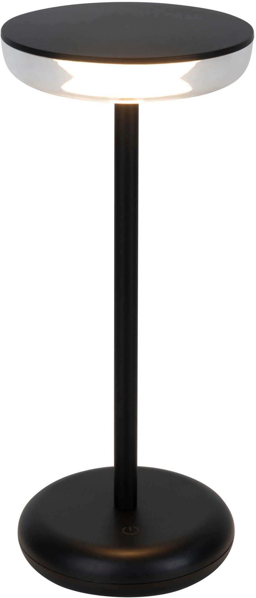 näve Led-tafellamp Pasi dimbaar via aanraaksensor, geheugenfunctie, accu, usb-c-oplaadkabel (1 stuk)