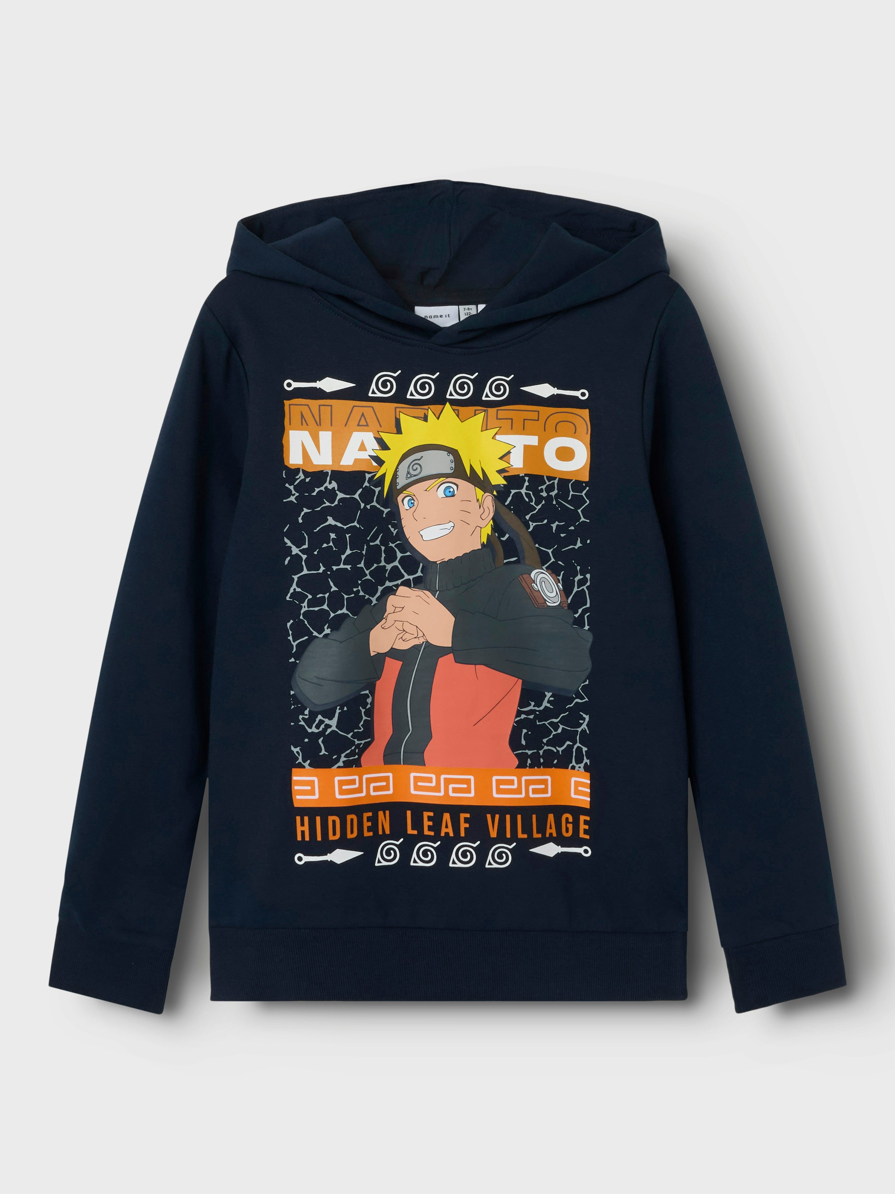 Name It Sweatshirt NKMJAKARI NARUTO SWEAT WH BRU NOOS BIO