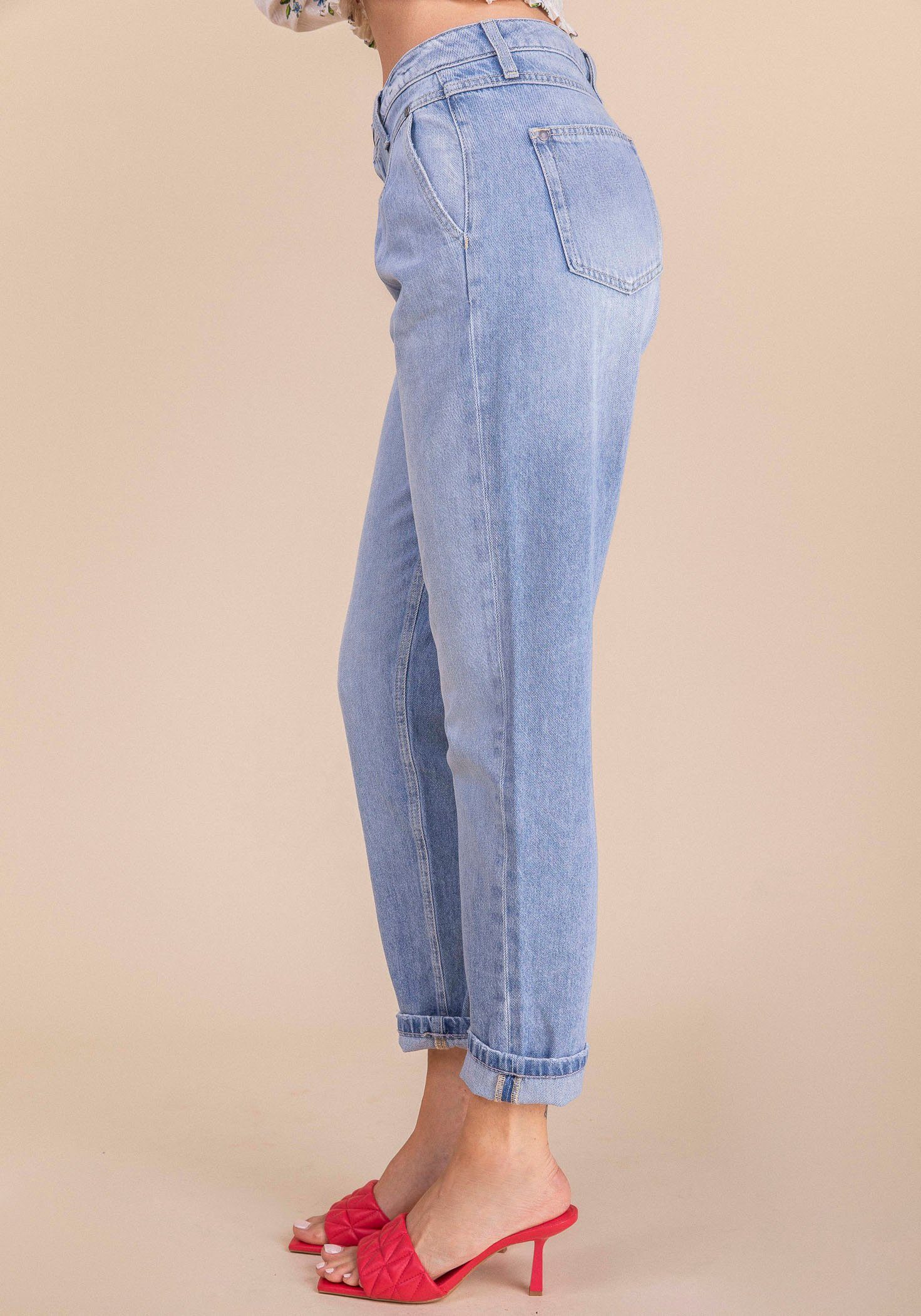 OTTO Dames Kleding Broeken & Jeans Jeans Mom Jeans Mom jeans Rita carrot cropped perfecte pasvorm door stretch-denim 