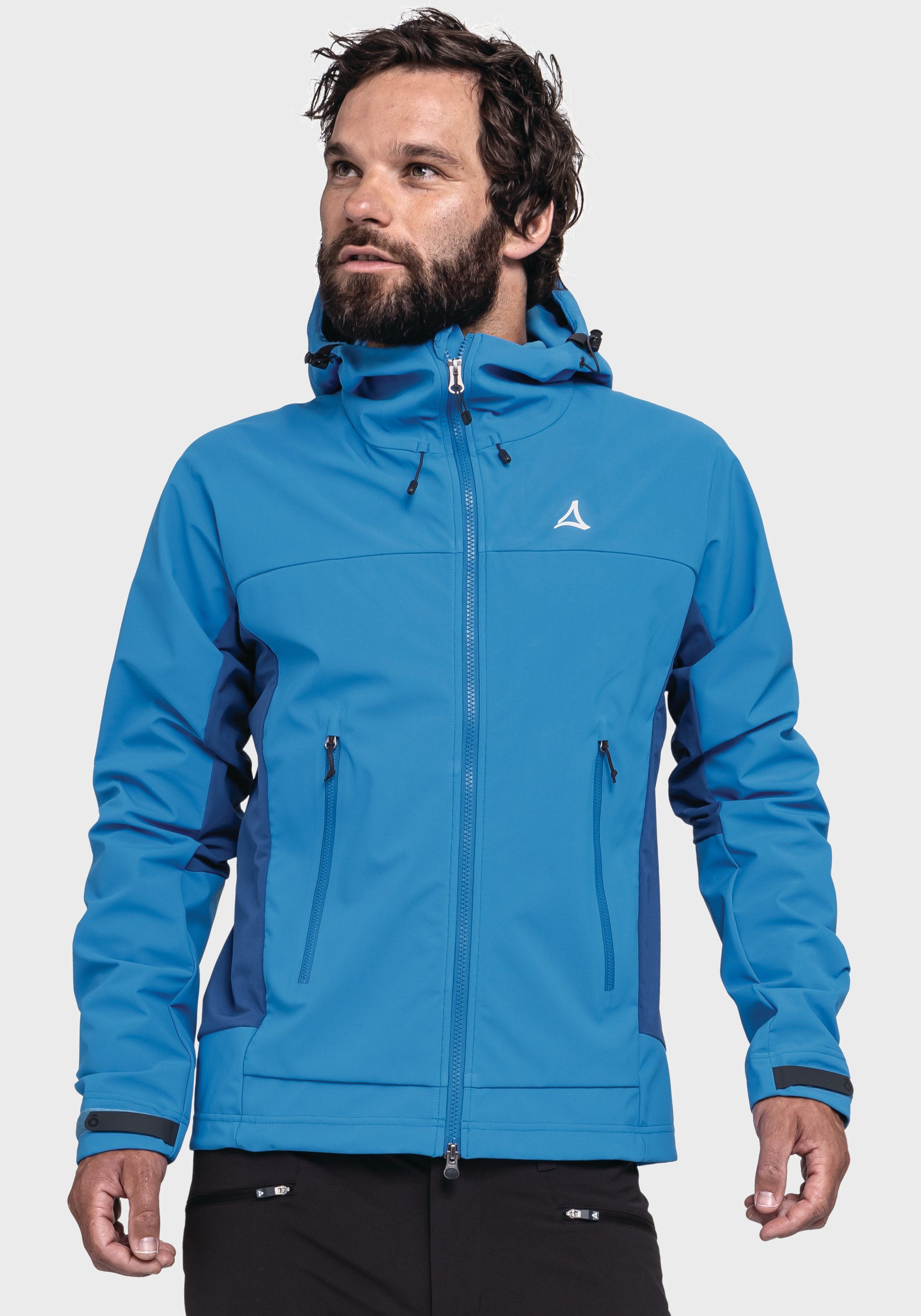 Schöffel Outdoorjack Mountain Softshell Jk Style Blaueis MNS