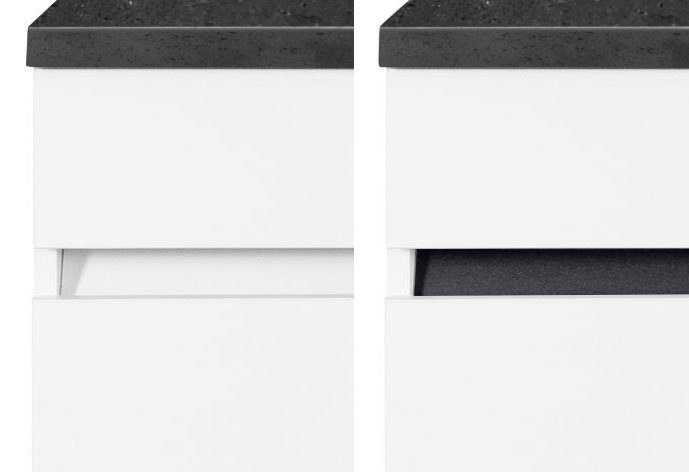 OPTIFIT Keukenblok Roth Breedte 270 cm, optioneel met elektrische apparaten, met push-to-open functie