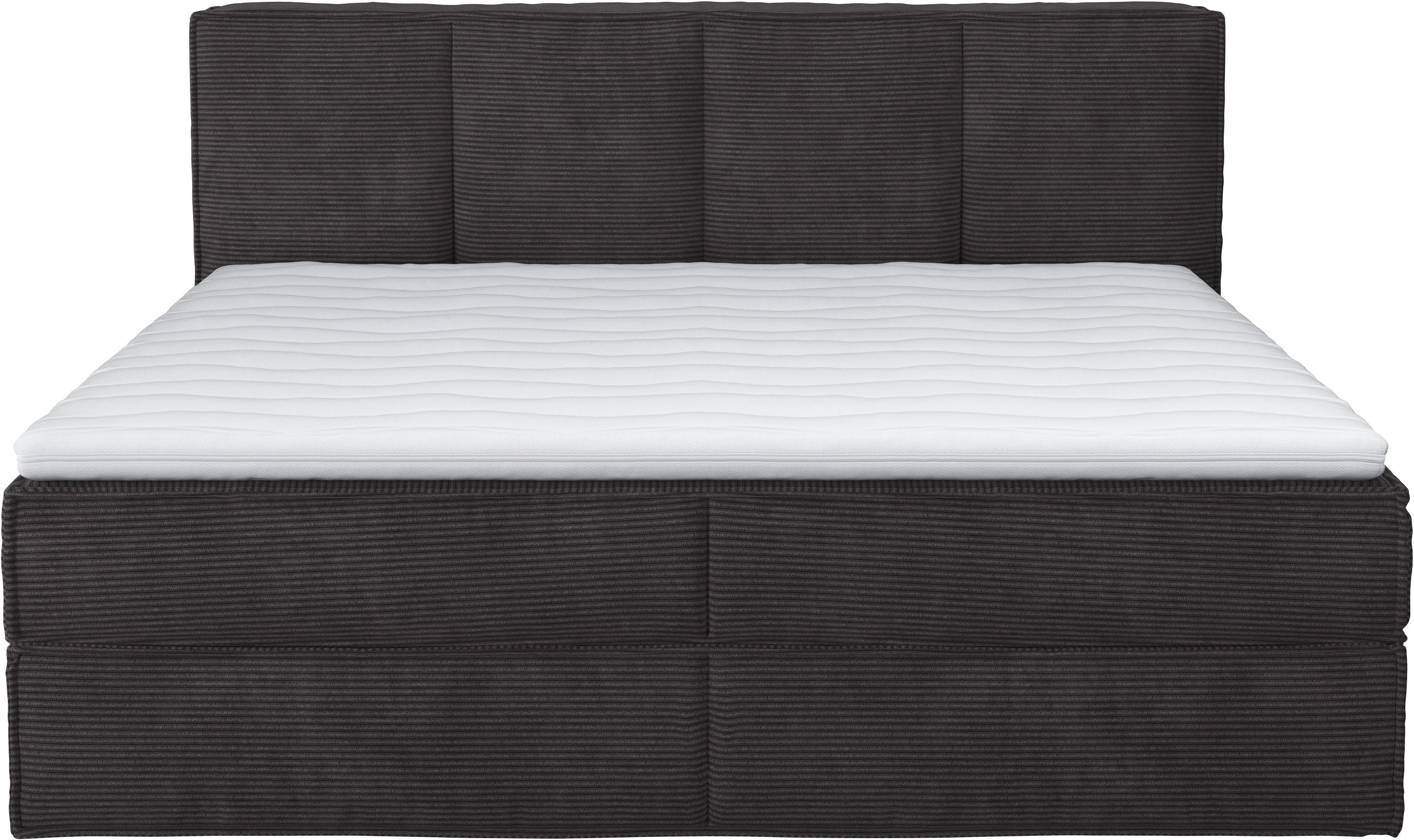 Home affaire Boxspring Sacy Boxbed incl. topmatras, 2 matrassen, hardheden H2, H3 en H4 naar keuze