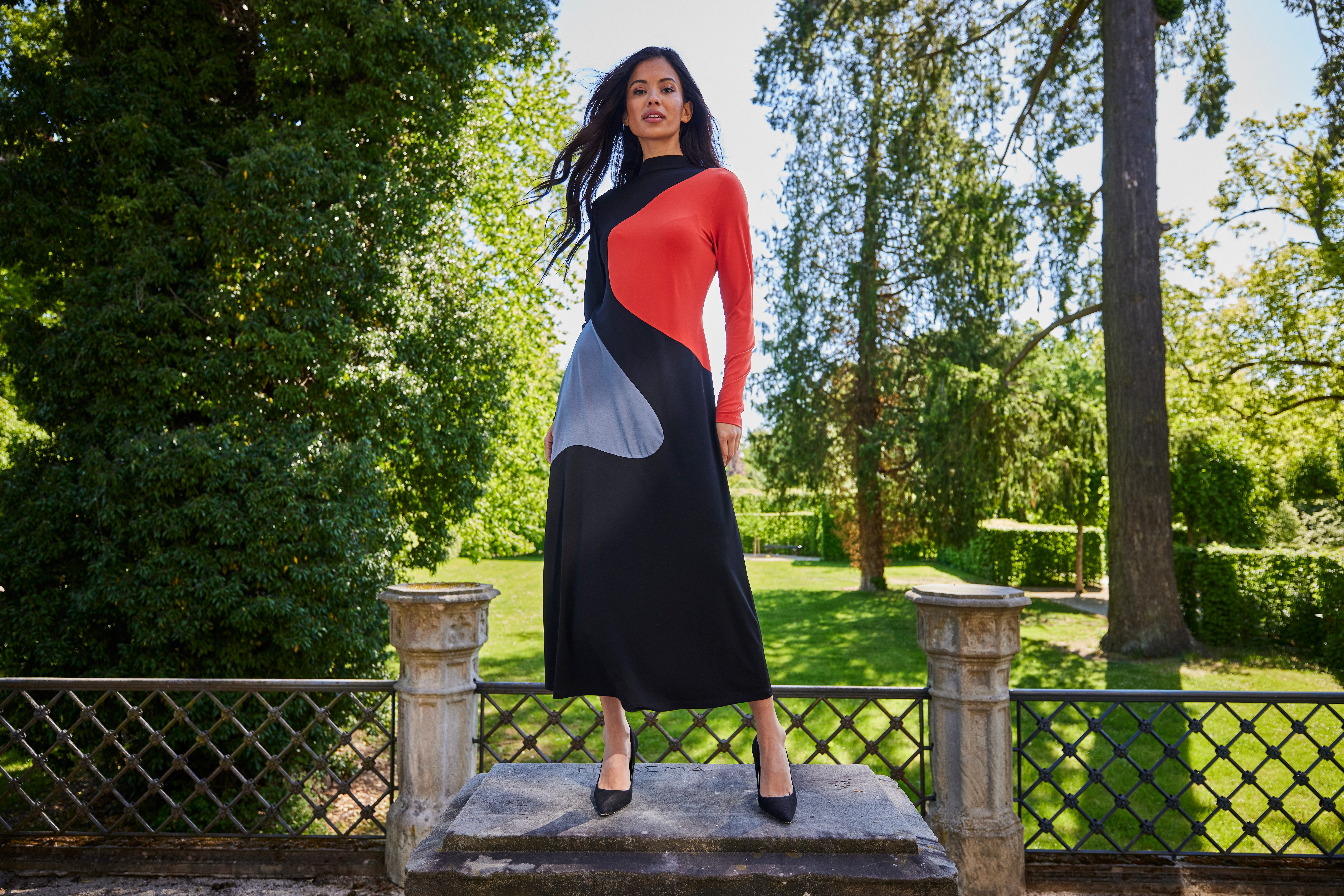 Aniston SELECTED Maxi-jurk