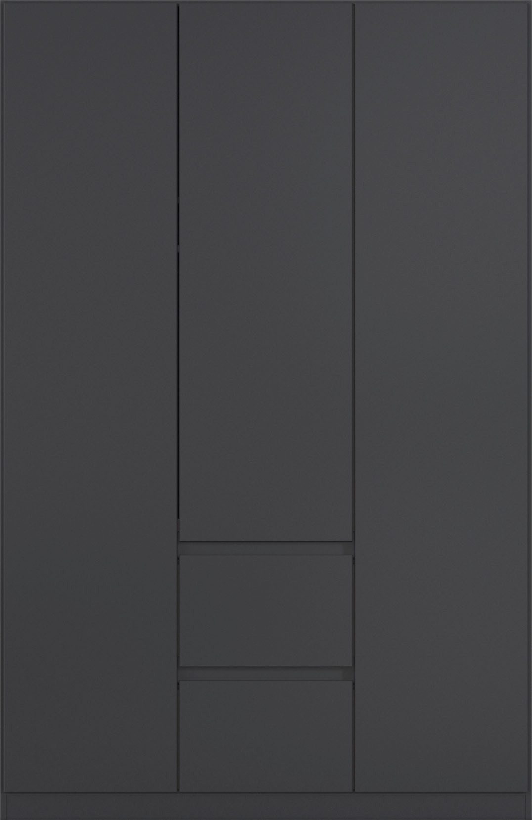 rauch Draaideurkast Kledingkast kast garderobe garderobekast MAINZ greeploze front, buitendeuren met push-to-open functie made in germany