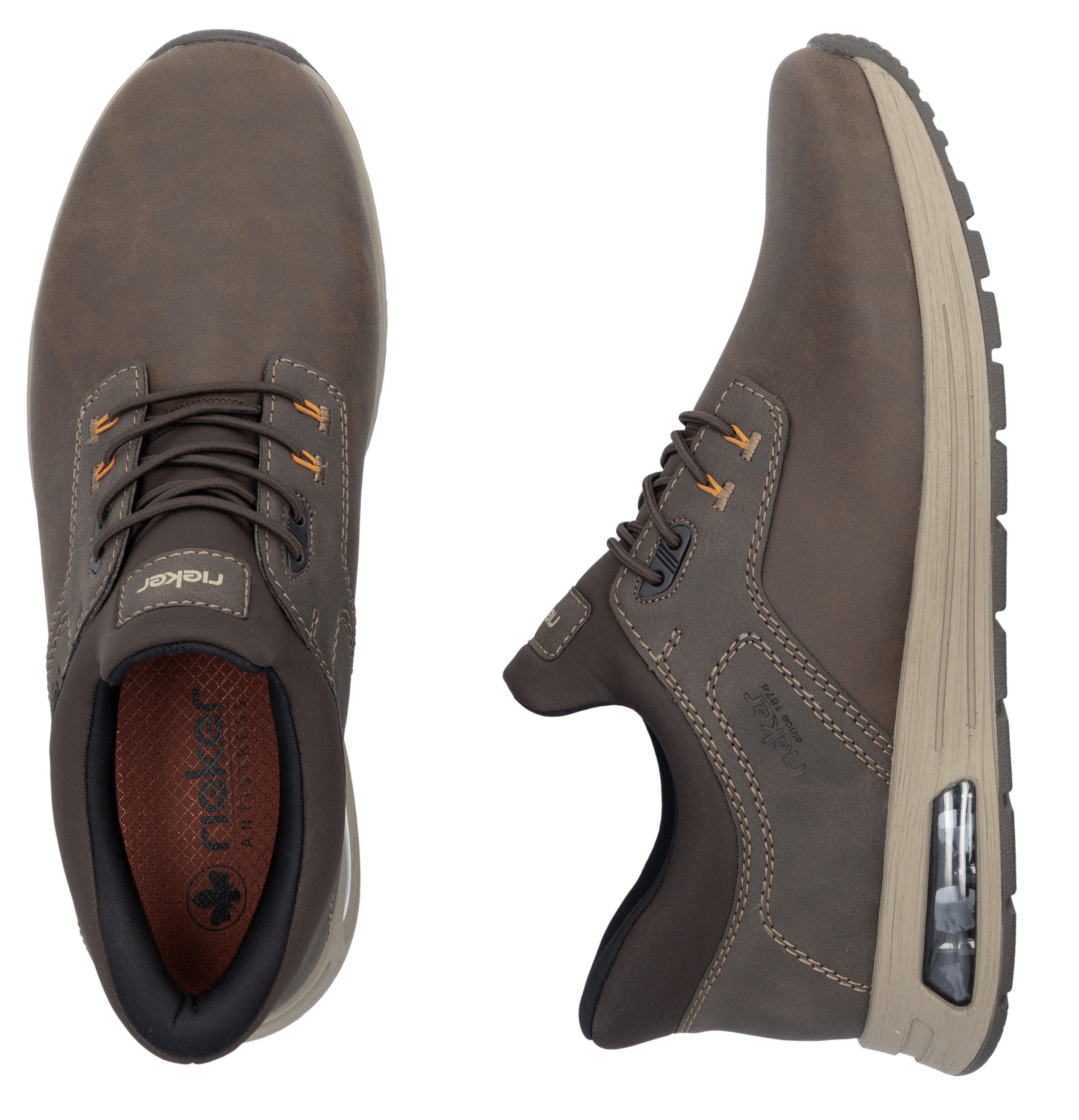 Rieker Slip-on sneakers Ready2GO instapschoen, vrijetijdsschoen ready2go met gepolsterde schacht