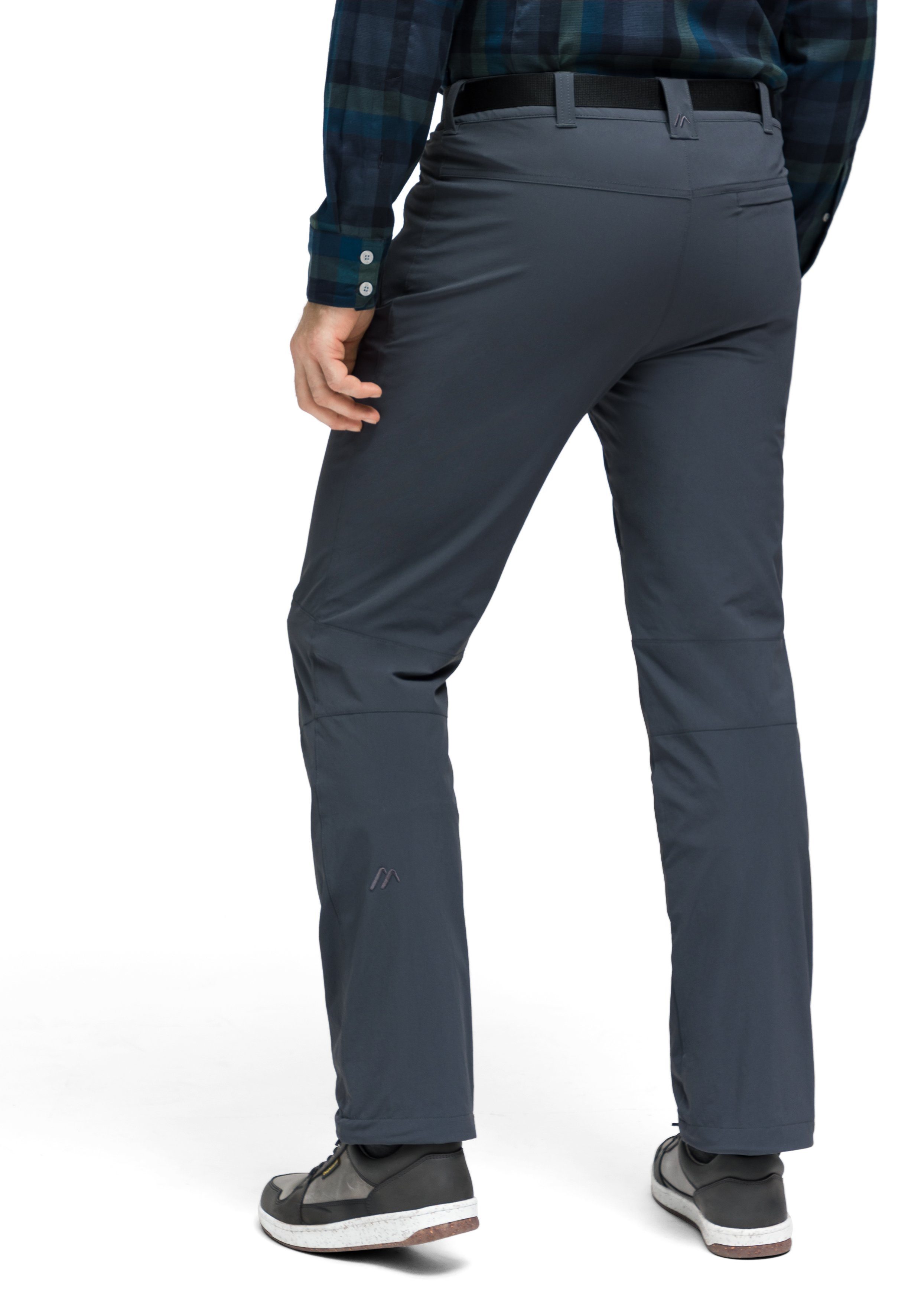 Maier Sports Functionele broek Oberjoch Heren outdoorbroek gevoerd, wandelbroek met 4 ritszakken, regular fit