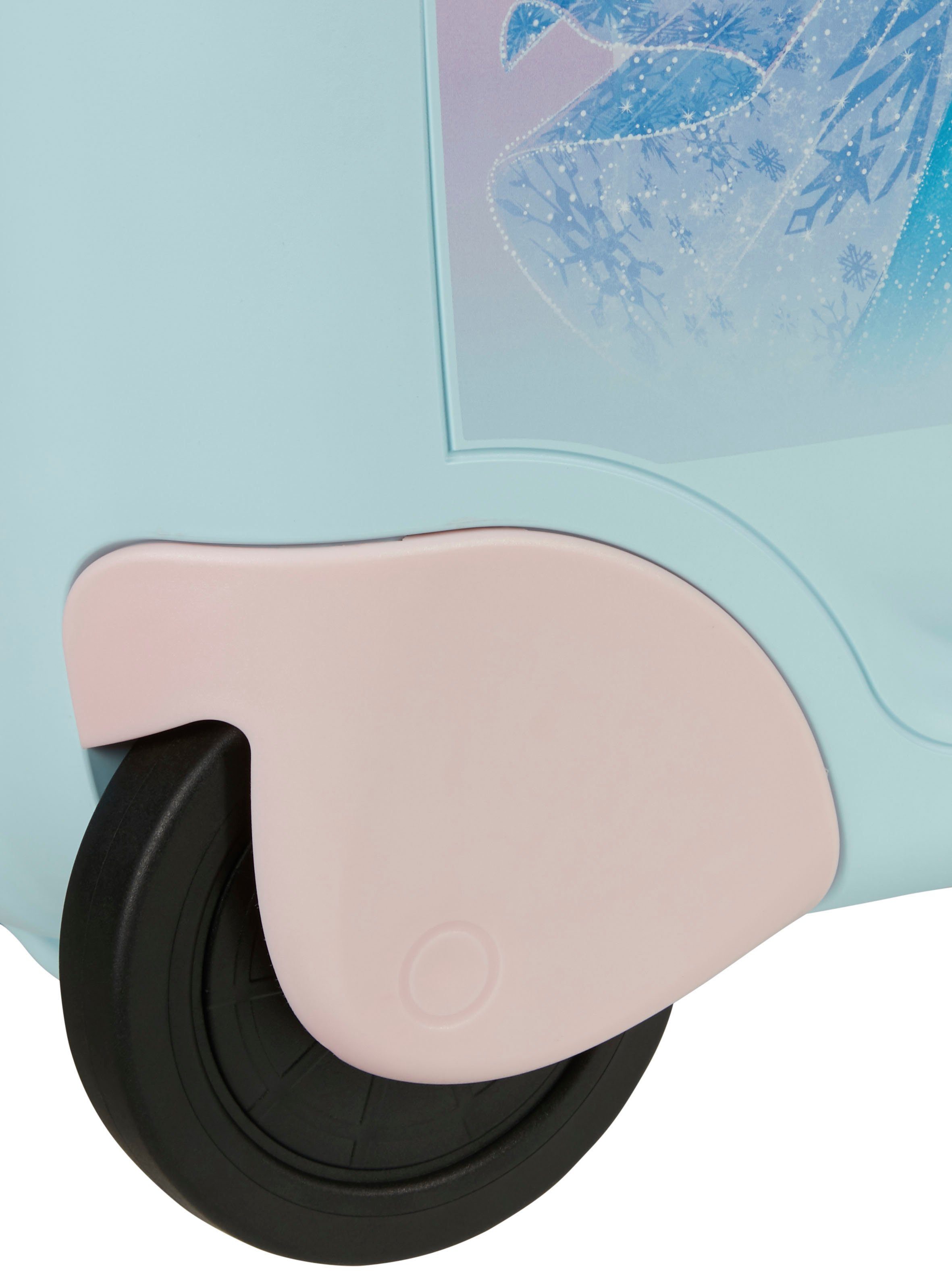 Samsonite Kinderkoffer Dream2Go Ride-on Trolley Disney Frozen Kinder reis koffer handbagage om op te zitten en te trekken
