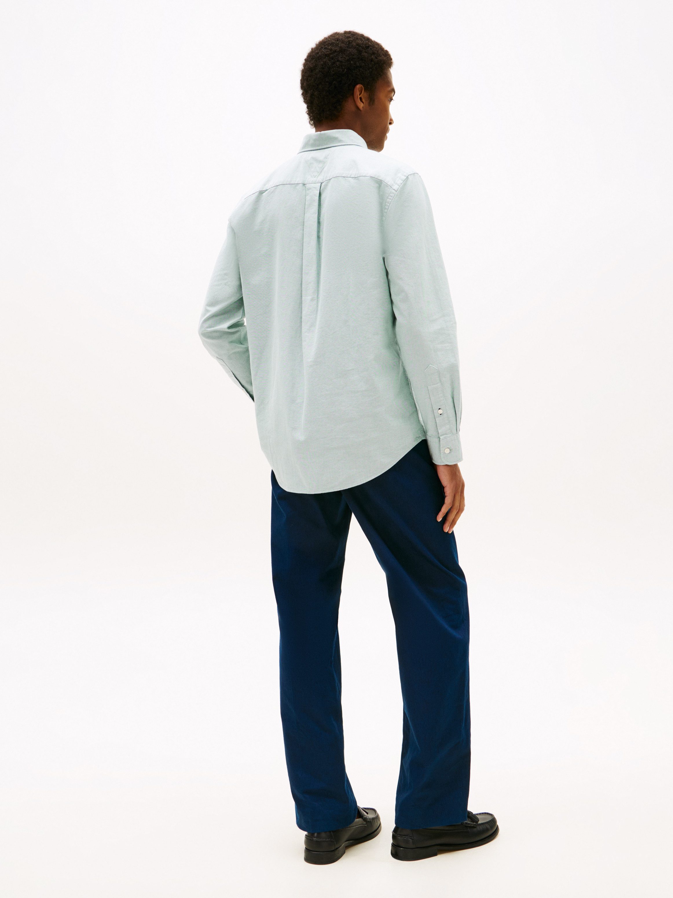 Tommy Hilfiger Overhemd met lange mouwen SOLID HERITAGE OXFORD RF SHIRT